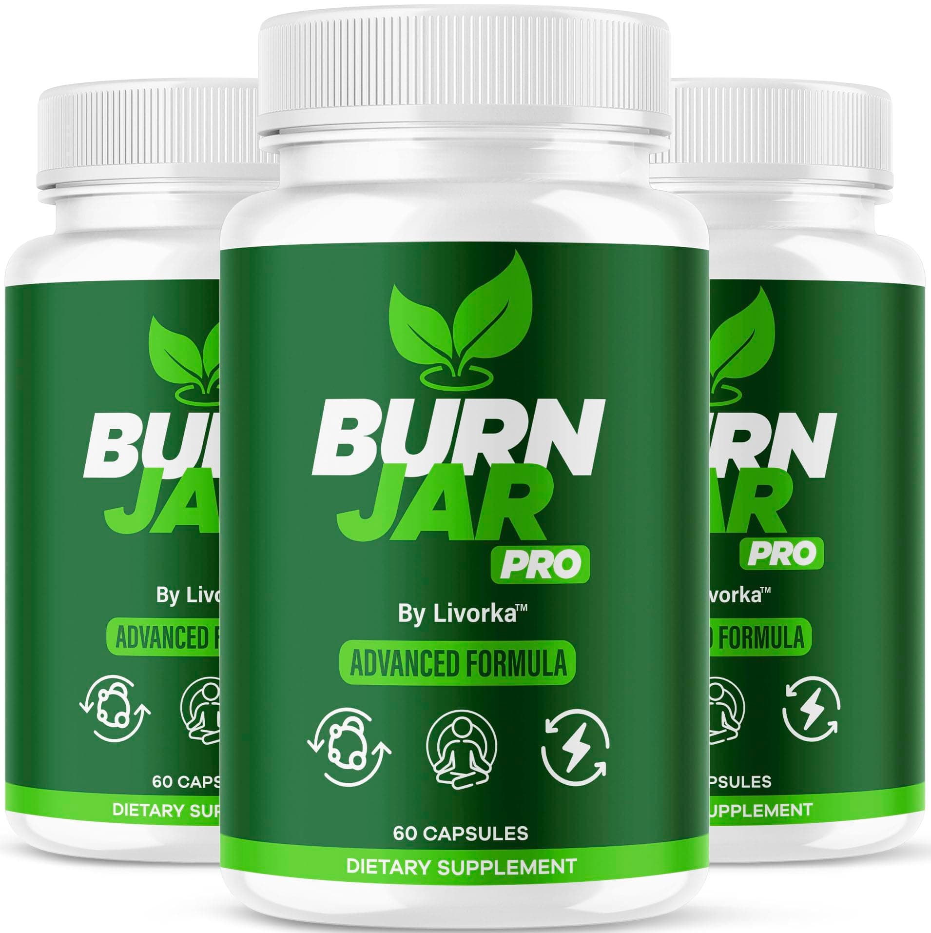 (3 Pack) Burn Jar Pro - BurnJar Pink Salt Capsules Pro, Official Advanced Formula Supplement Pills Natural Ingredients Reviews, 180 Capsules for 3 Months