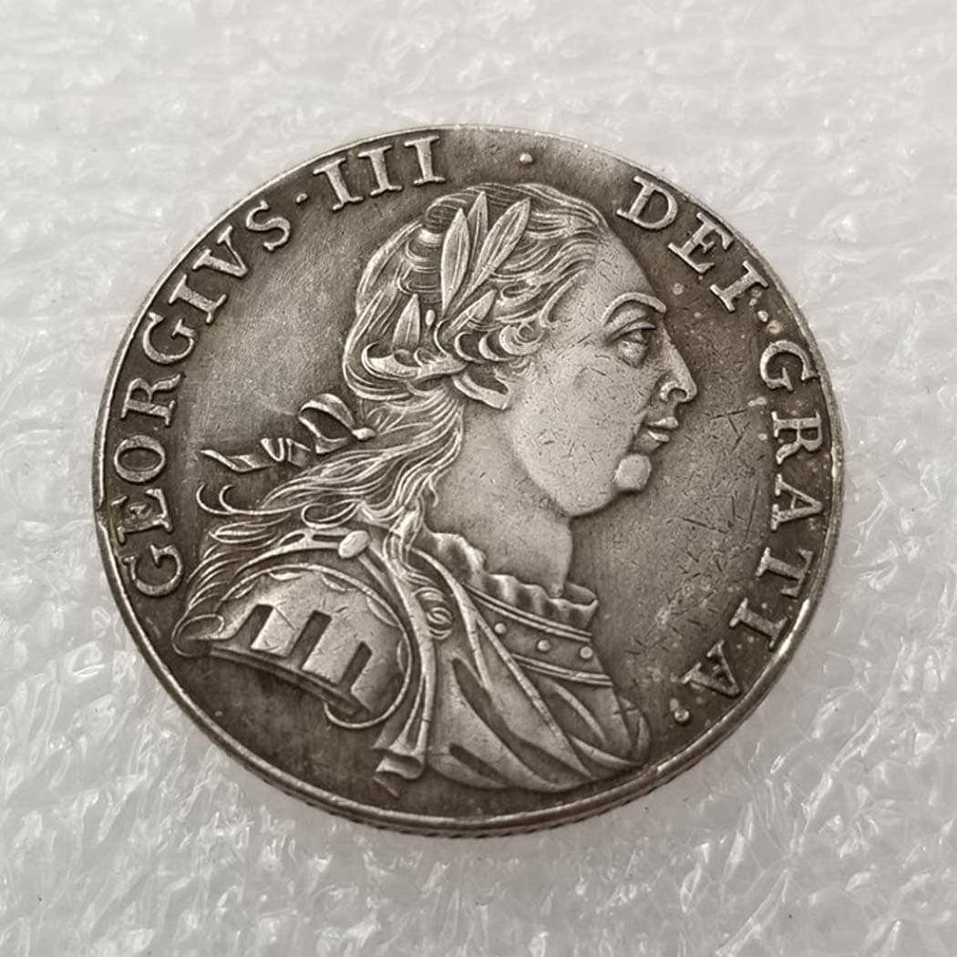 1787 Antique United Kingdom 1 shilling Coin- Great British Old Coin-UK Old Coin- Uncirculated Commemorative Coins-Best Discover History of Coins goodService