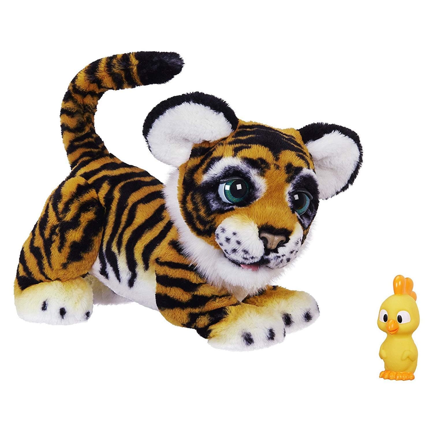 FurReal friends B9071 RoarinÂ’ Tyler, the Playful Tiger, Orange, White, Black, Large