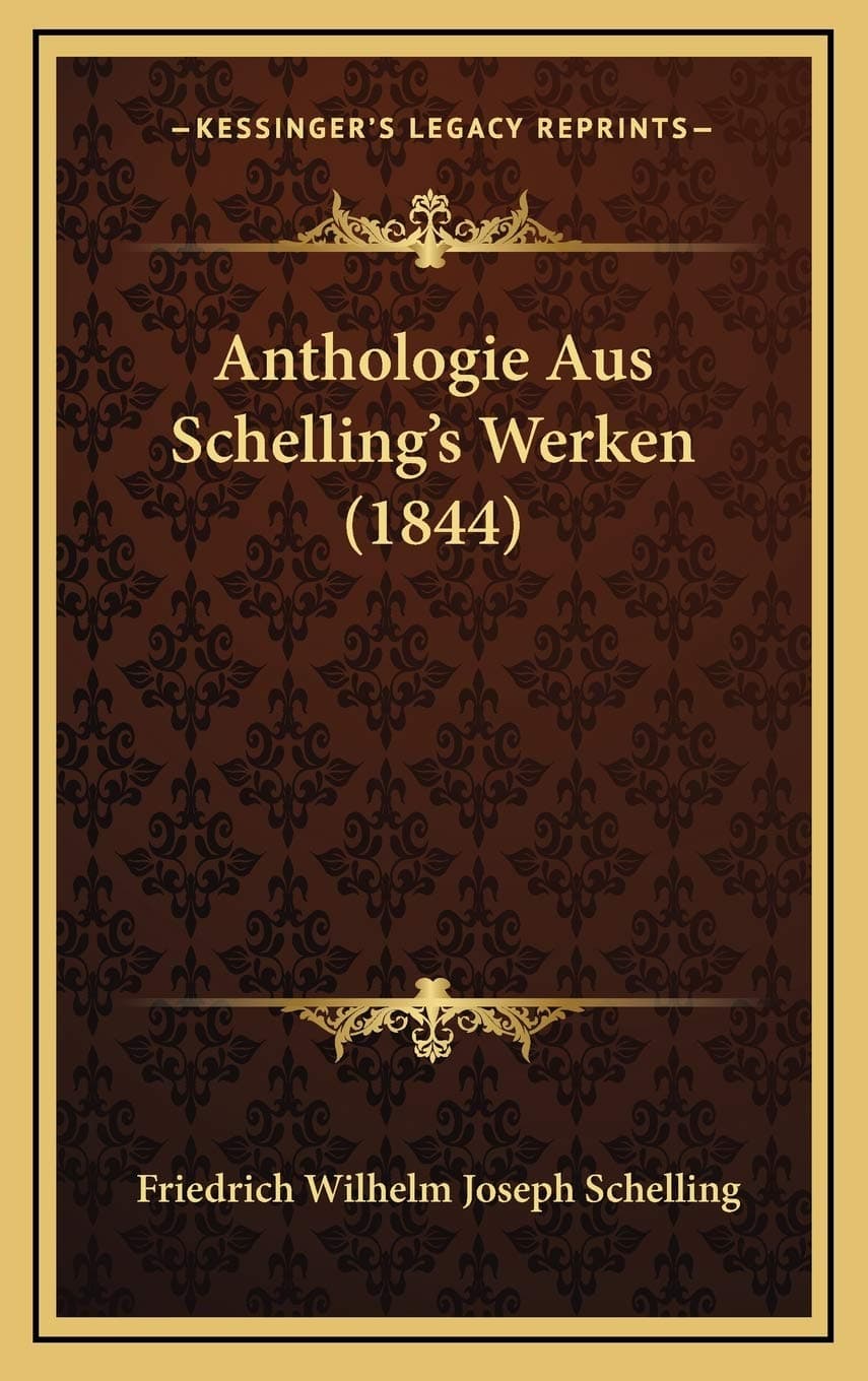 Anthologie Aus Schelling's Werken (1844)