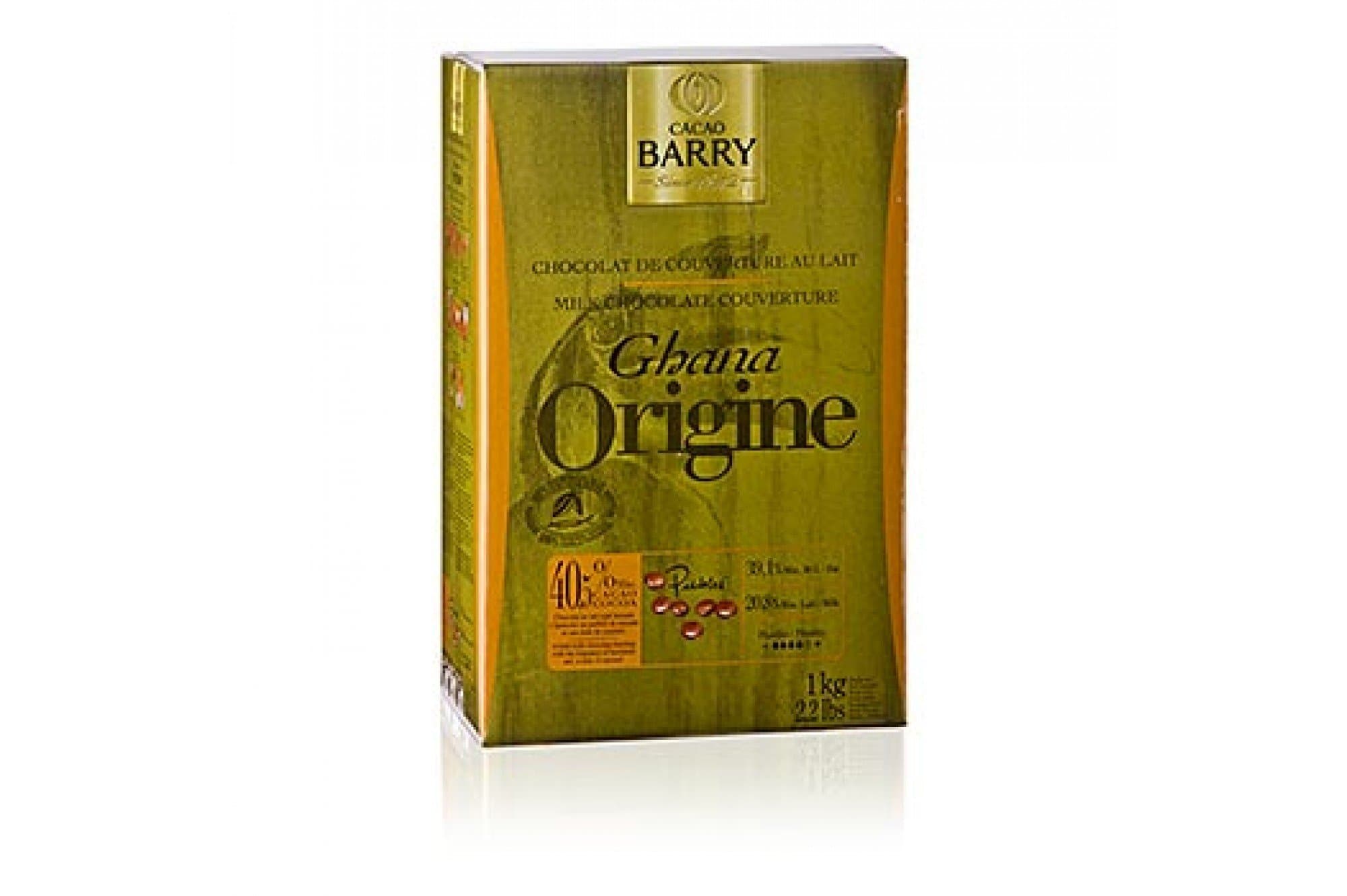 Cacao Barry Chocolate - Pure Origin - Ghana - 40.5%