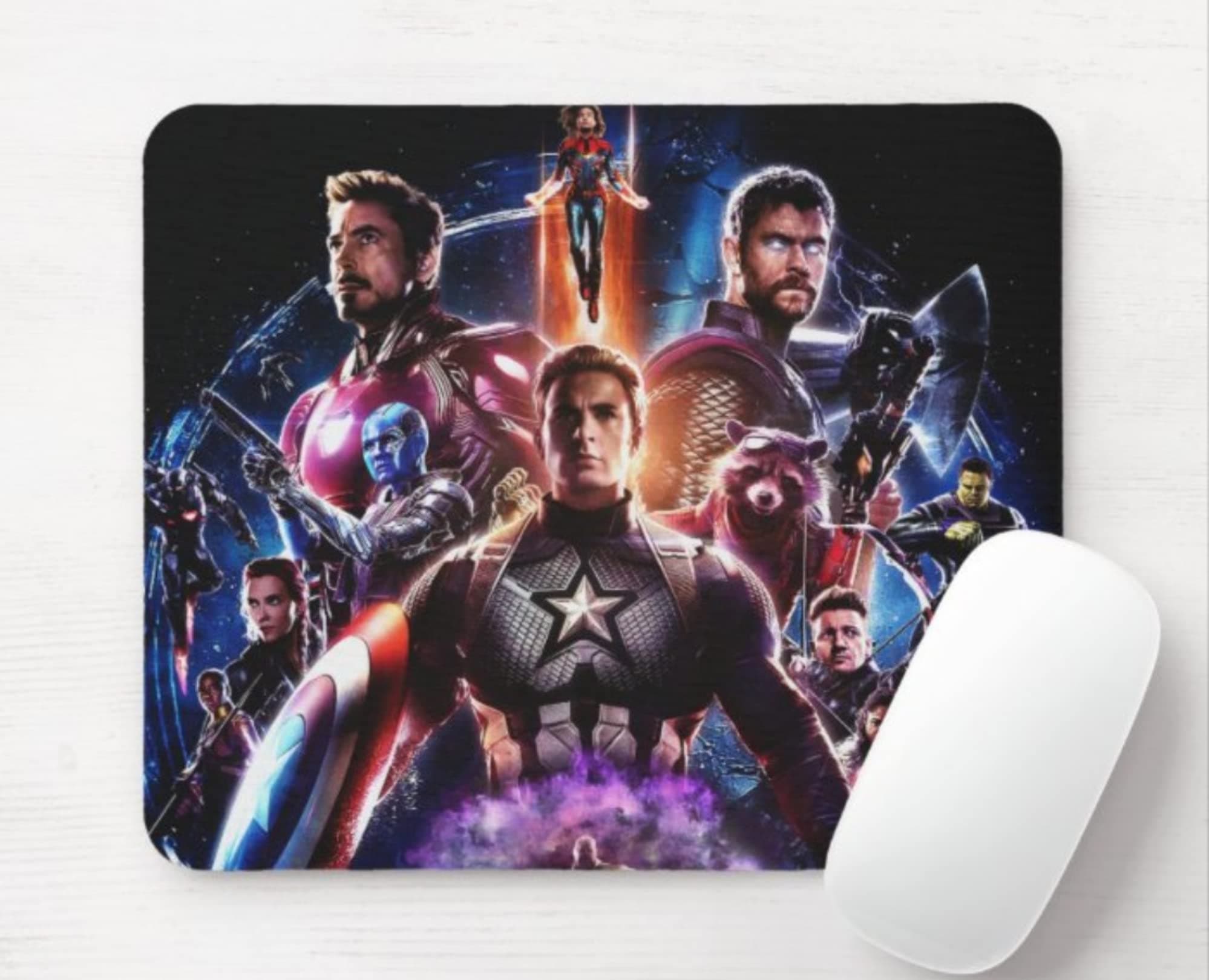 Avengers Endgame New Fan Art Marvel Mice Mouse Pad Mat Pad 5mm Computer PC Accessories