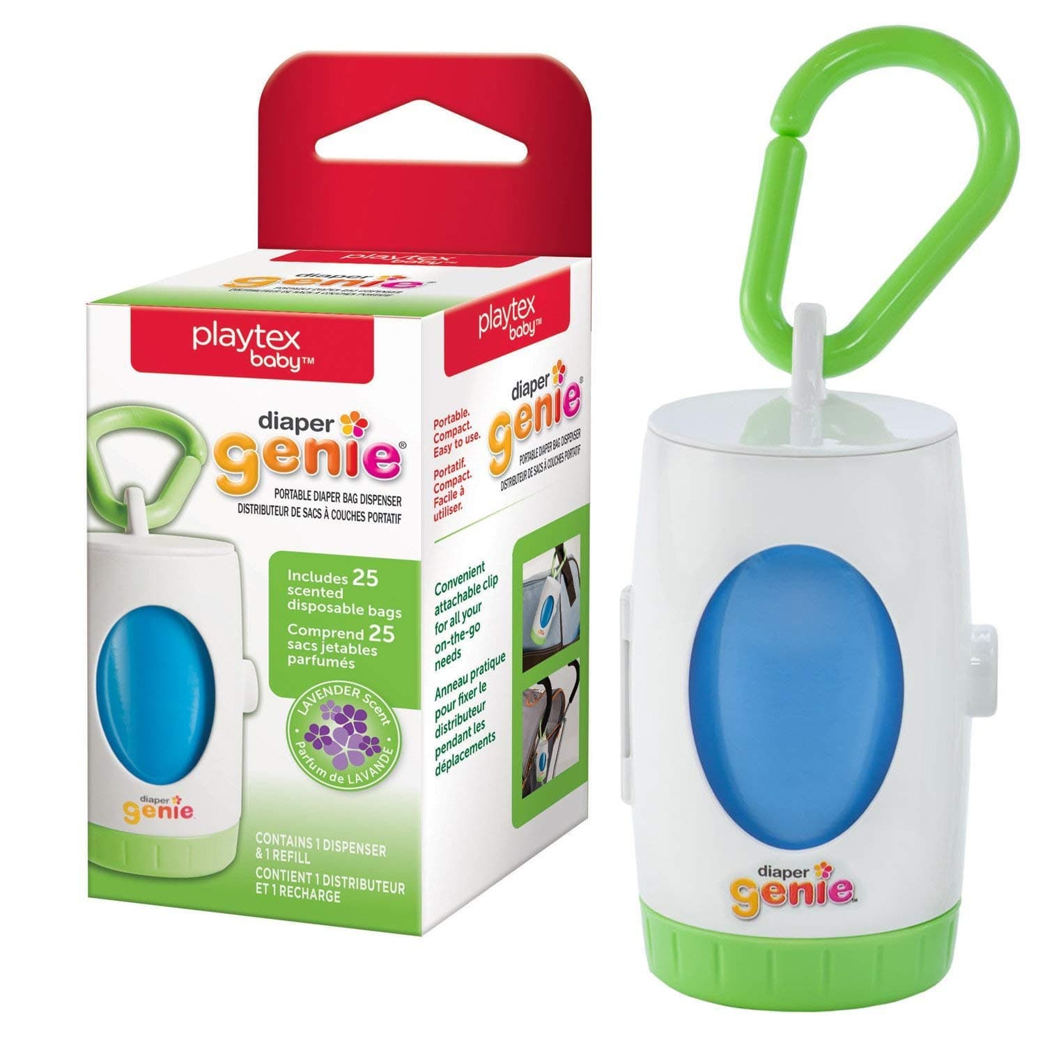 Baby Diaper Genie Portable Diaper Pail Bag Dispenser