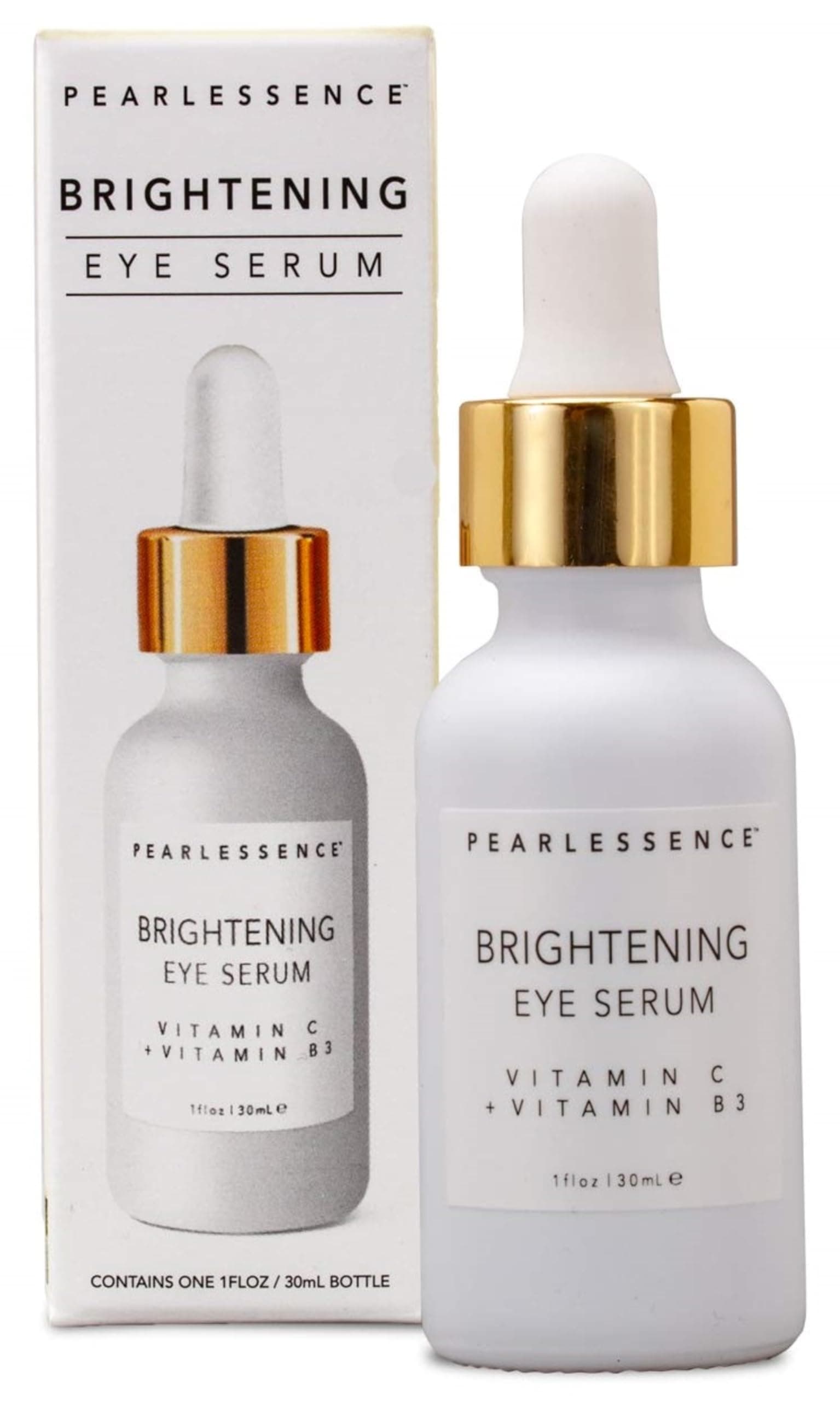 Pearlessence Brightening Eye Serum (Vitamin C + B3), 1 oz