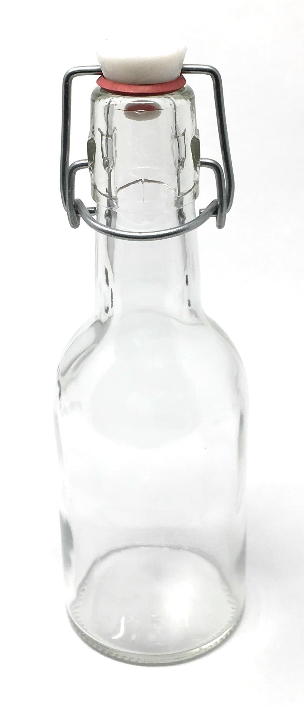 250 ml (8 oz) Swing Top Glass Bottle 6 Pack EZ Top JP-03 Dessert