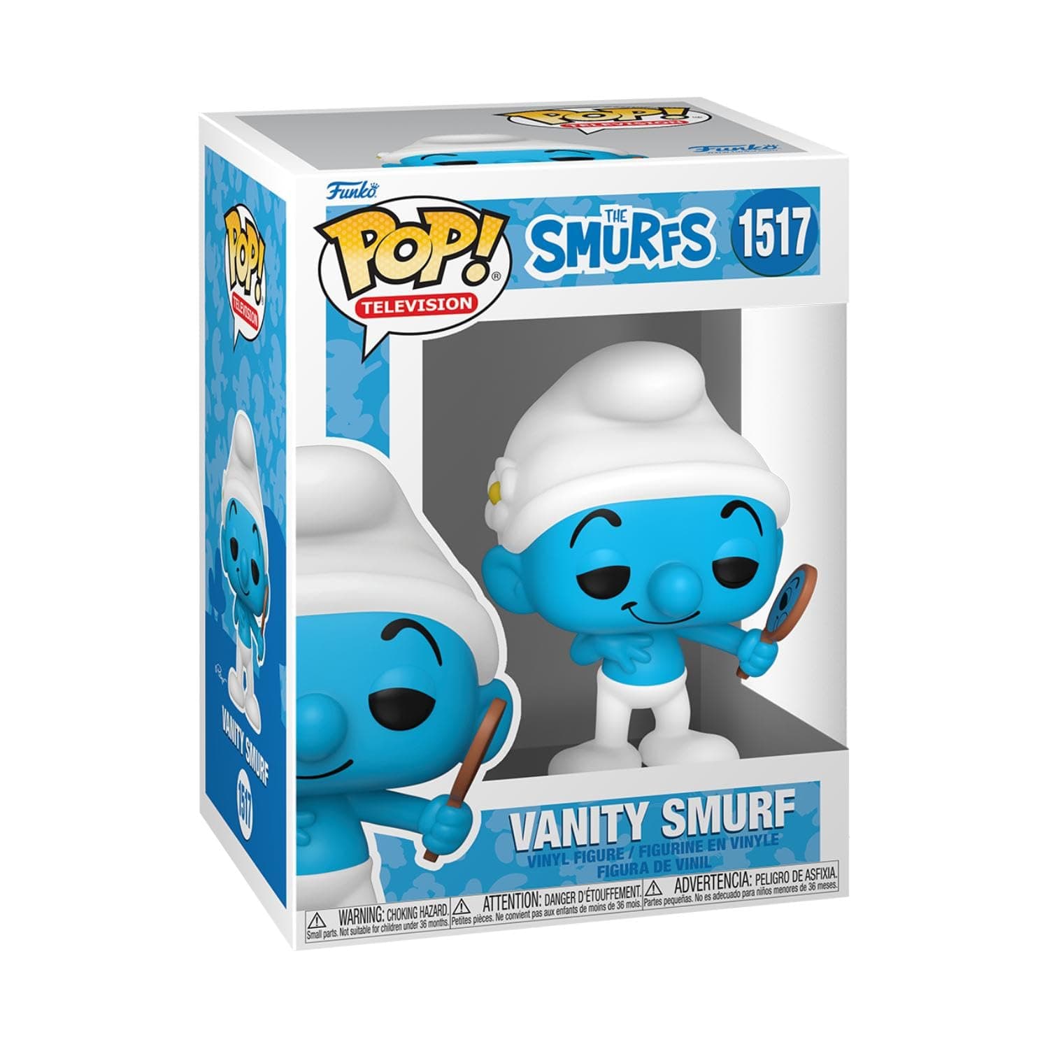 POP! TV: Smurfs - Vanity Smurf - Smurfs - Collectable Vinyl Figure - Gift Idea - Official Merchandise - for Kids & Adults - TV Fans - Model Figure for Collectors and Display