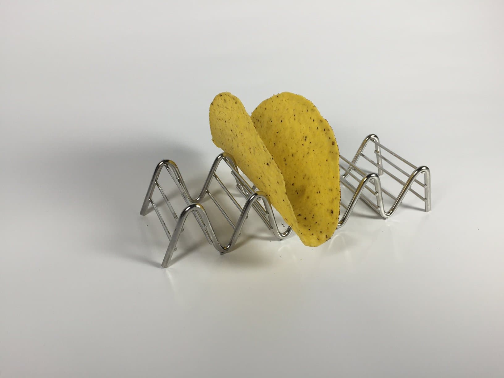 Taco Holder - Stainless Steel Taco Rack - Holds 4 Hard Shell Tacos