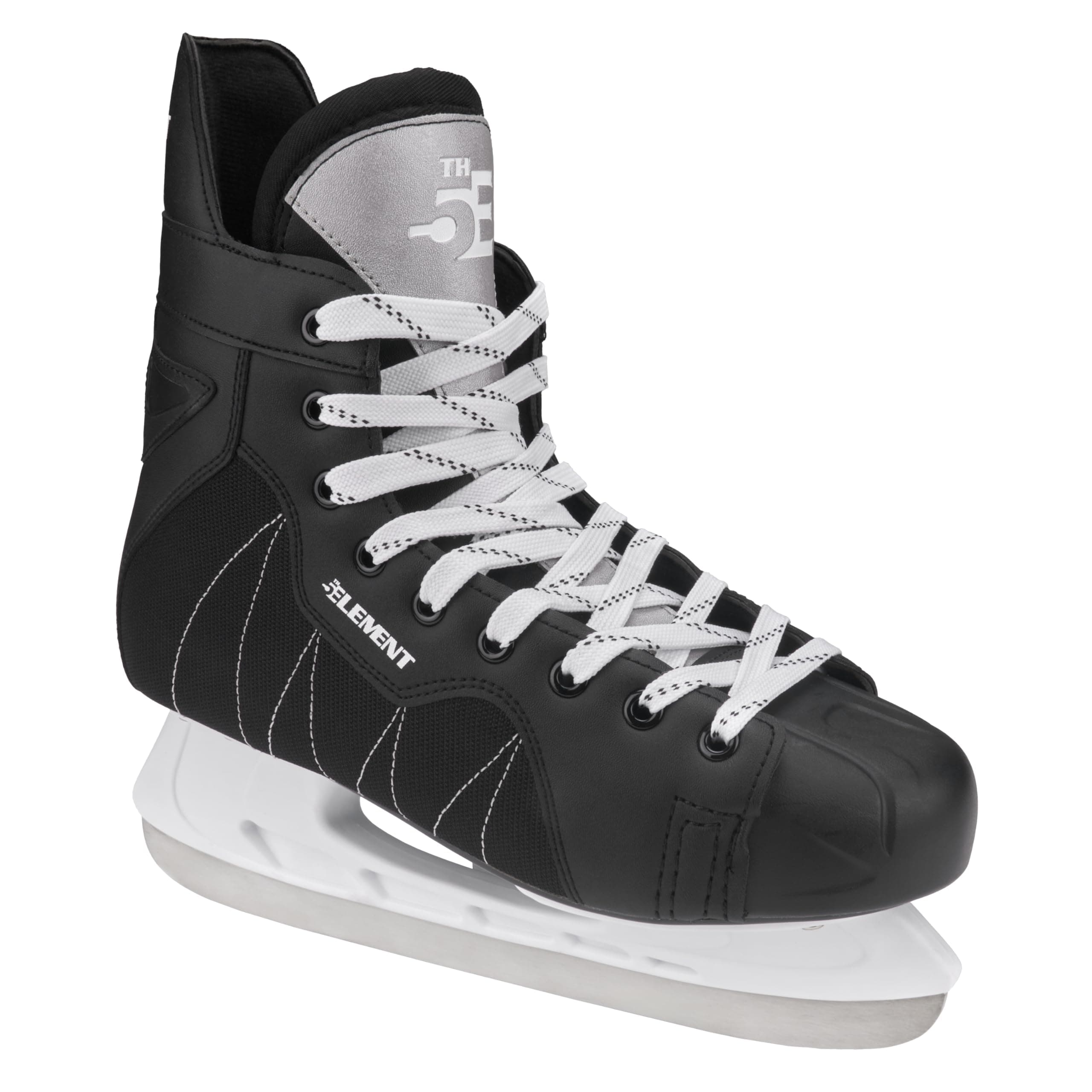 5th Element Stealth Ice Hockey Skates - Perfect for Recreational Ice Skating and Hockey - True-to-Size Fit and Moisture Resistant Liner Ice Skates for Men