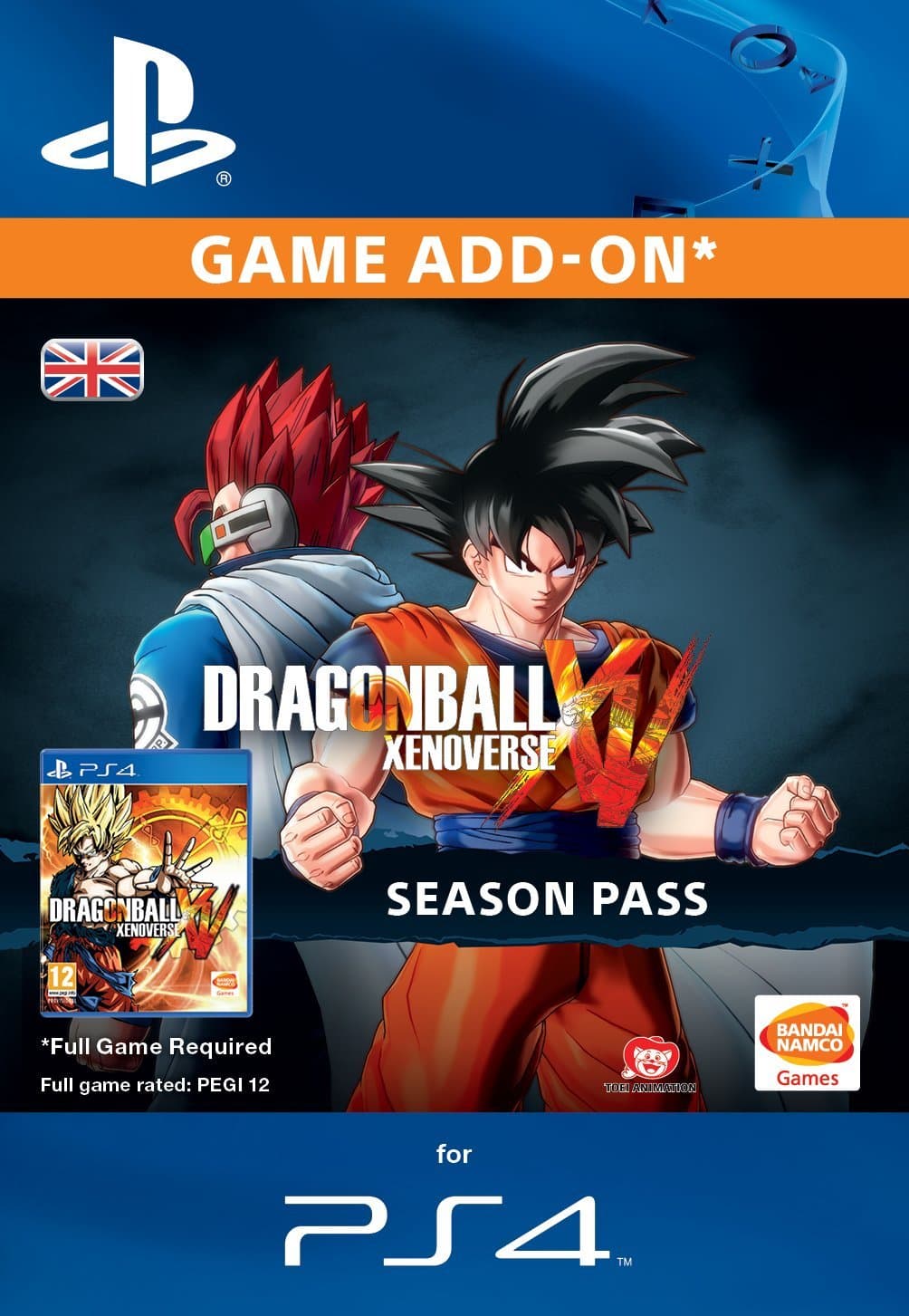 Dragon Ball Xenoverse - Season Pass (PS4) [PS4 PSN Code - UK account]