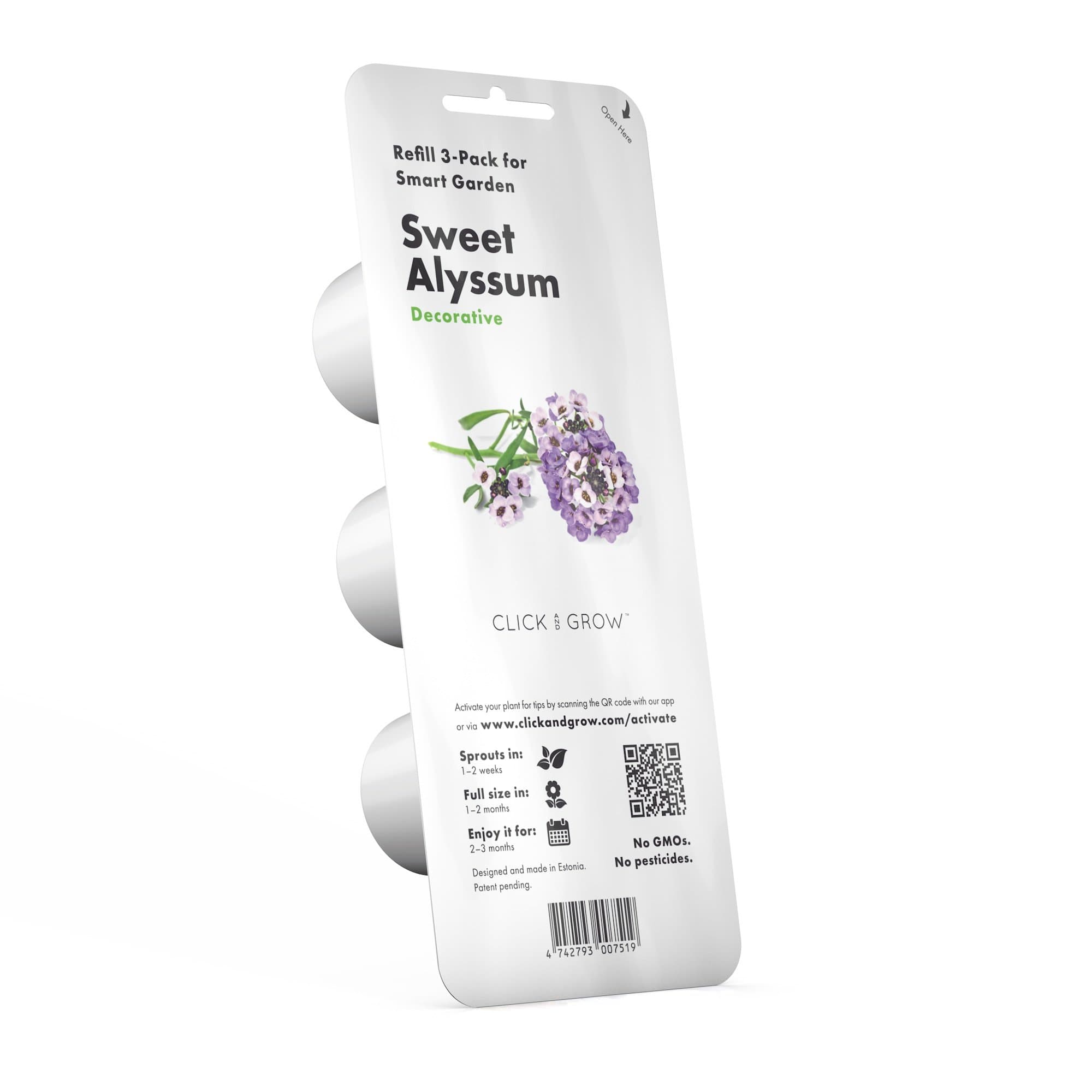 Smart Garden Sweet Alyssum Plant Pods, 3-Pack