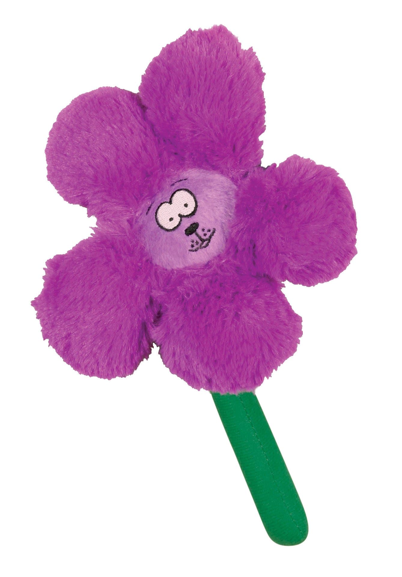 PetzPoint Blossom Buddies Dog Toy for The Smaller Dogs, Yellow, Pink and Purple