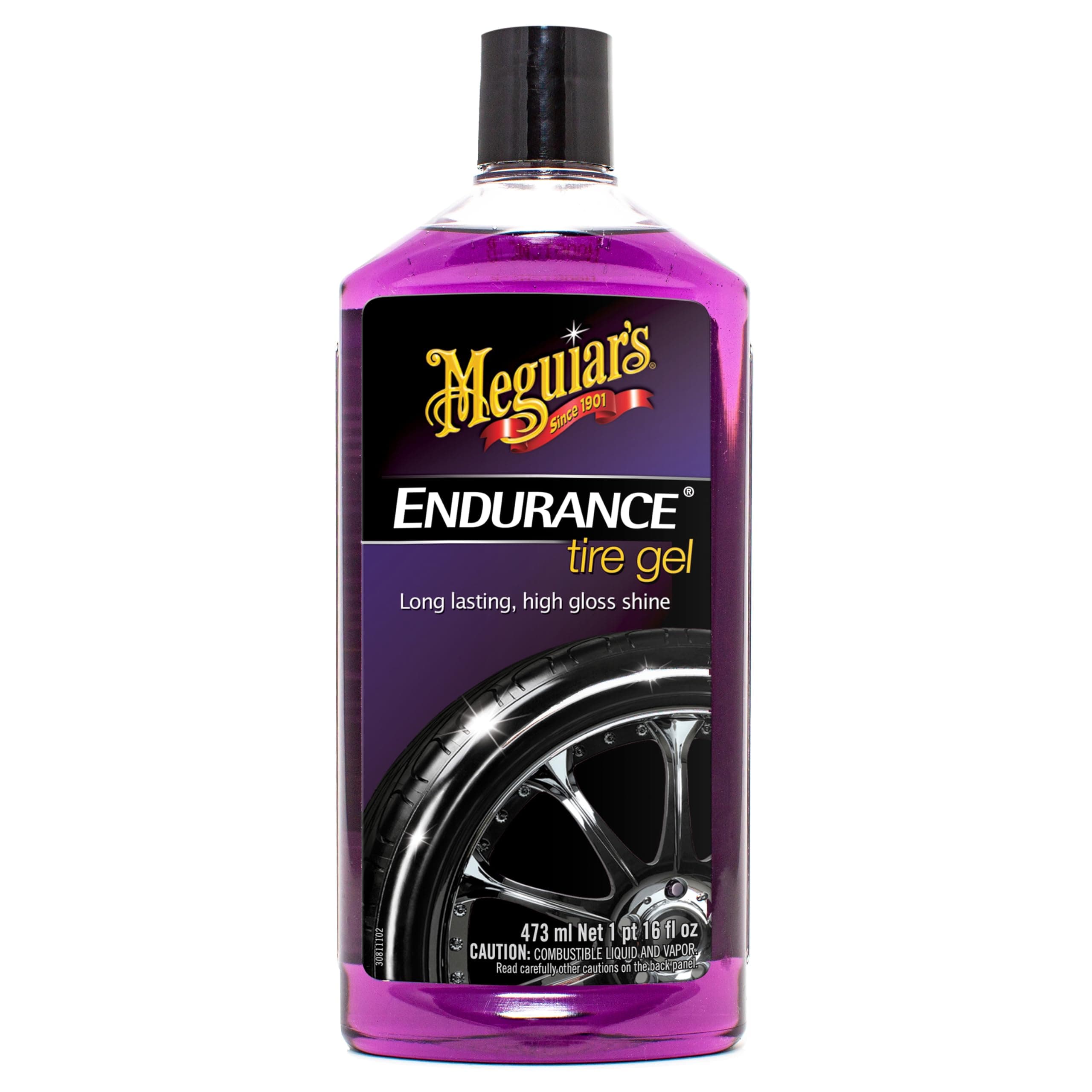 Endurance Long Lasting High Gloss Black Premium Tire Gel, 473 ml - G7516EU