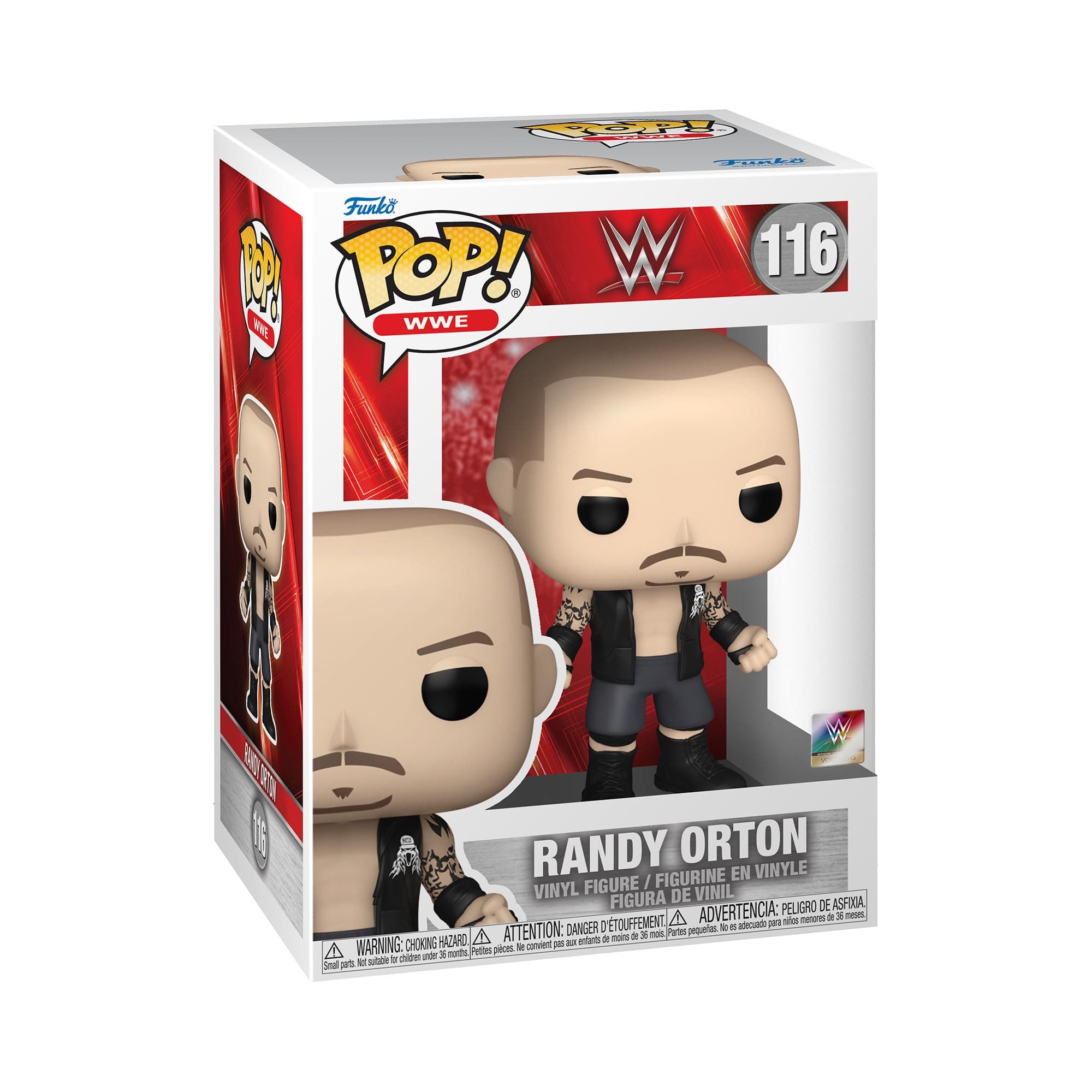Funko POP! WWE: Randy Orton - (RKBro) - Collectable Vinyl Figure - Gift Idea - Official Merchandise - Toys for Kids & Adults - Sports Fans - Model Figure for Collectors and Display