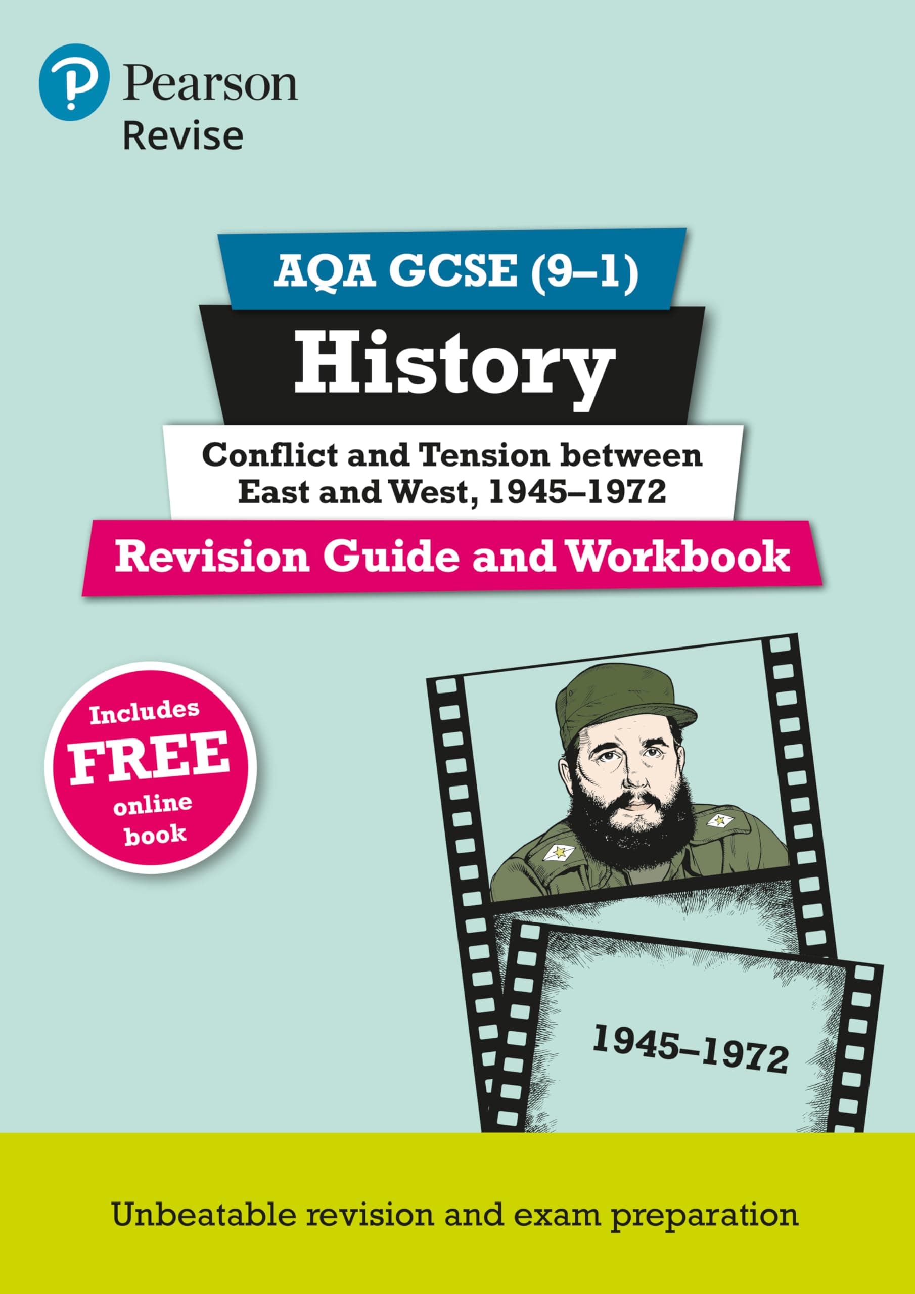 Pearson REVISE AQA GCSE (9-1) History Conflict and tension between East and West Revision Guide and Workbook: for home learning, 2022 and 2023 assessments and exams Paperback – Big Book, 4 December 2018