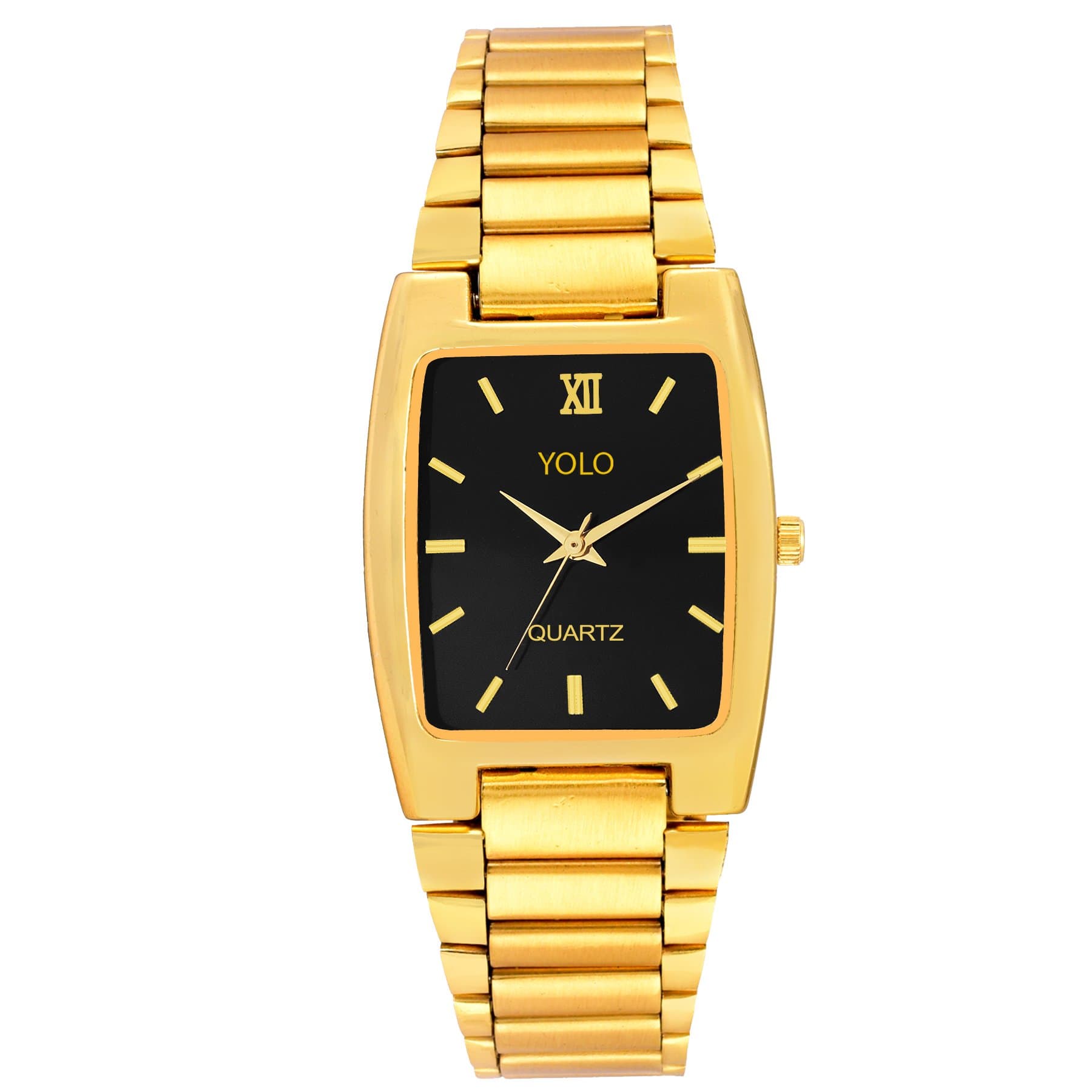 YOLO Analog Black Dial Men's Watch-YGC-095B