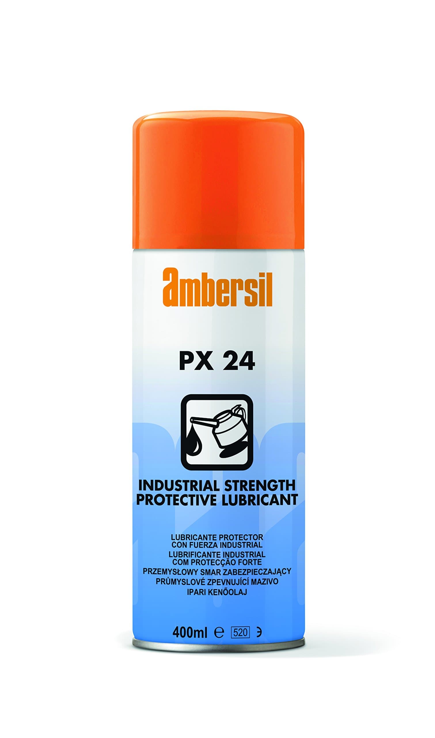 Ambersil 31565 PX24 Industrial Strength Protective Lubricant, 400 ml