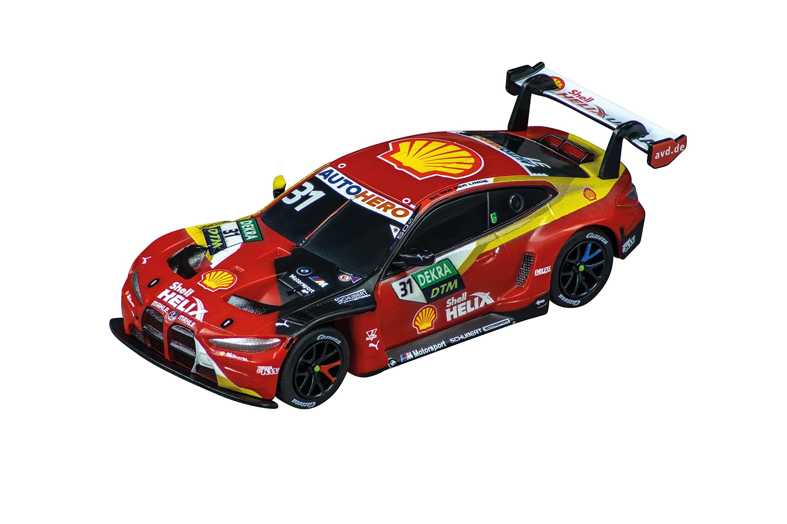Carrera - 20064224 - Carrera GO!!! BMW M4 GT3 DI Slot Car in 1:43 Scale I Original Licence I Detailed Replica of the DChampion I Ideal for Children from 6 Years I Car Racing Track Action I Ready to