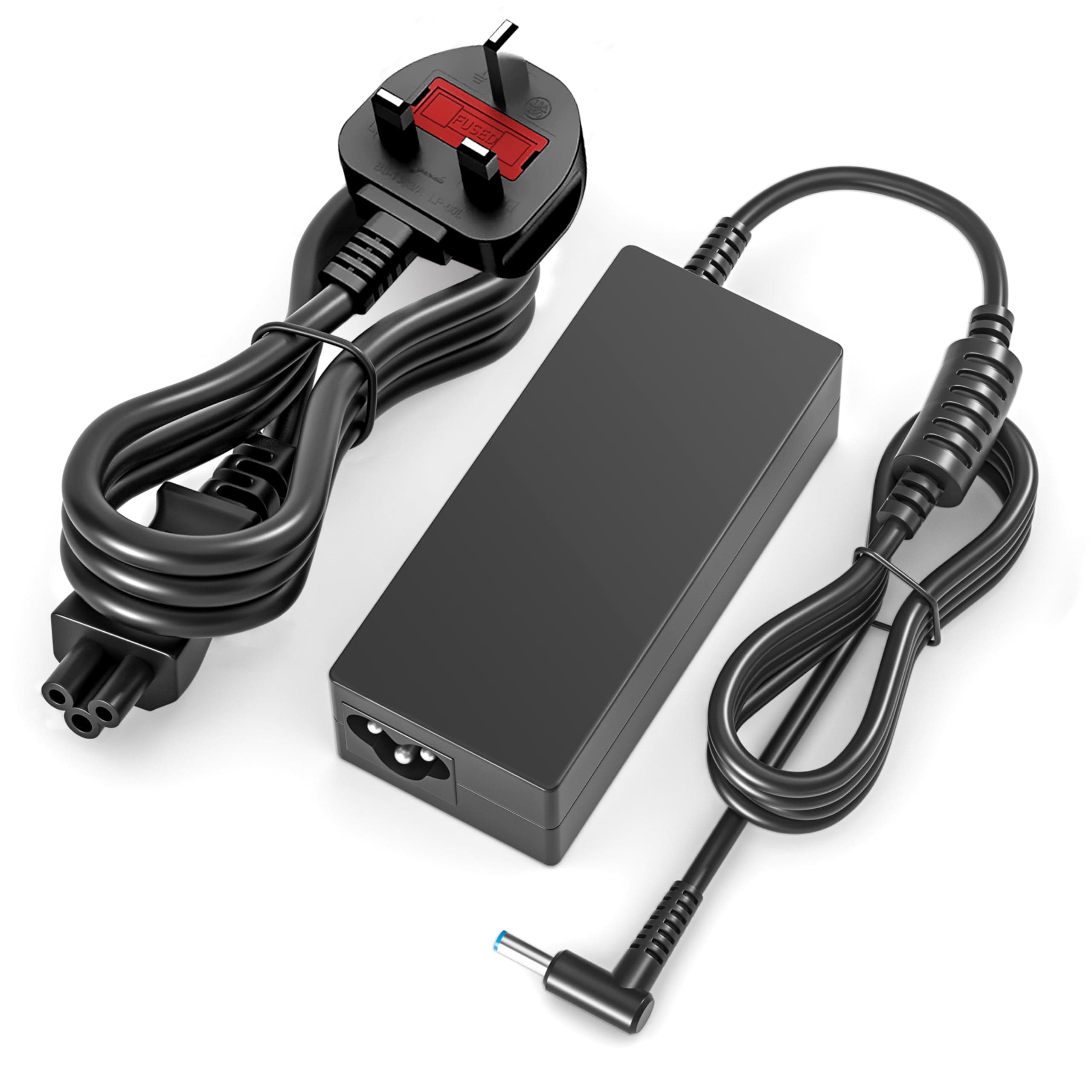 65W Charger for HP Laptop Charger Pavilion x360 Envy 15 17 Elitebook ProBook Spectre x360 Stream 11 13 14 Computer Blue Tip Power Supply Cord