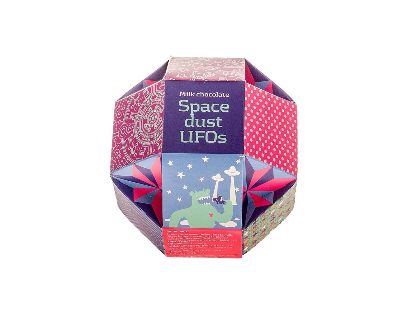 Artisan du Chocolat Milk Chocolate Space Dust UFOs 105 g
