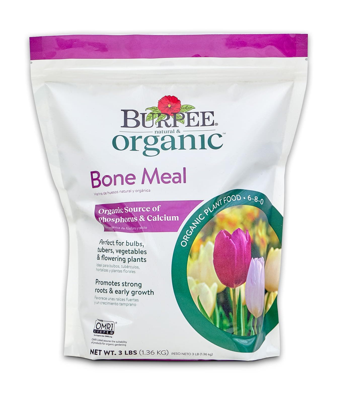 Burpee 99951 Organic Bone Meal Fertilizer, 3 lb