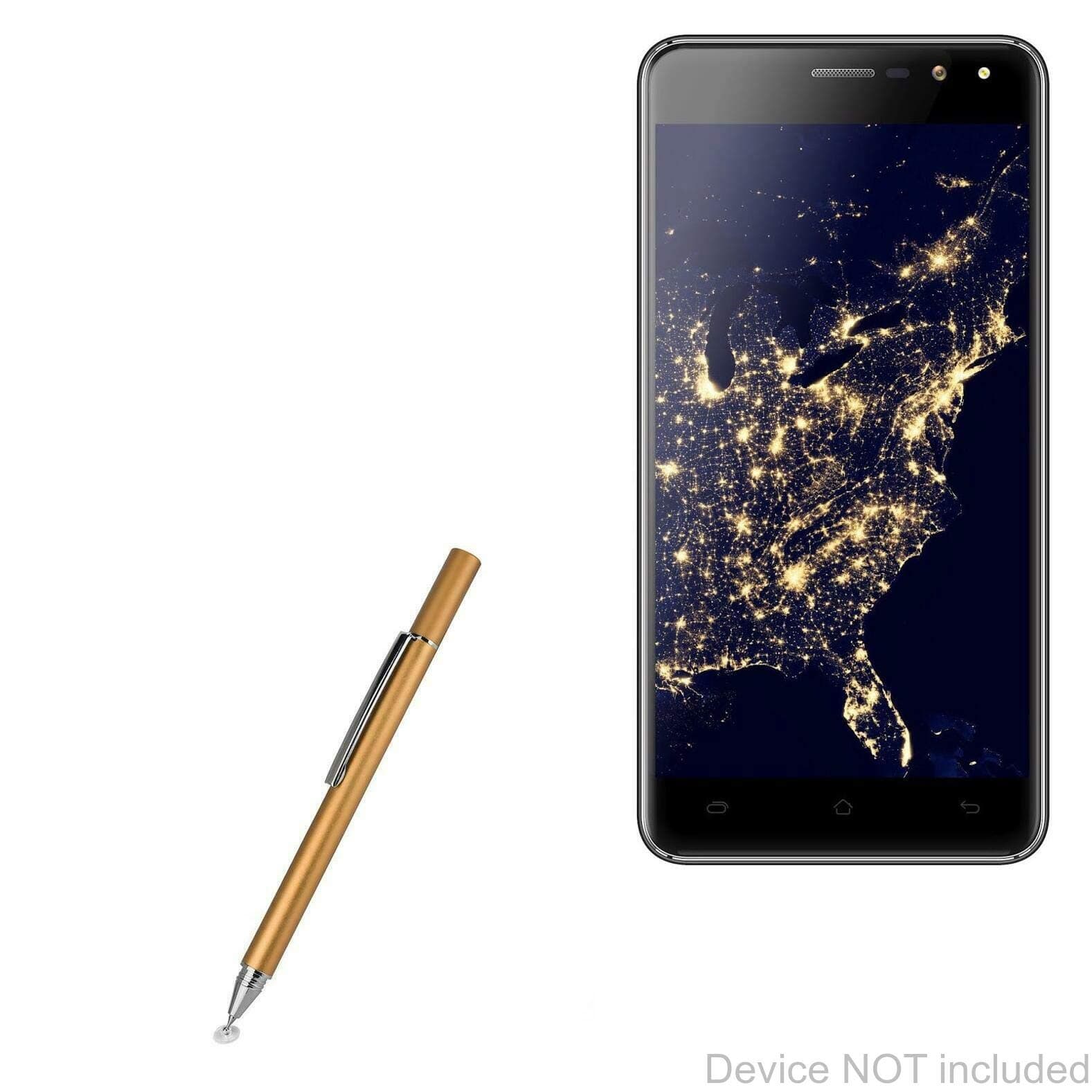 Cagabi One Stylus Pen, BoxWave [FineTouch Capacitive Stylus] Super Precise Stylus Pen for Cagabi One - Champagne Gold