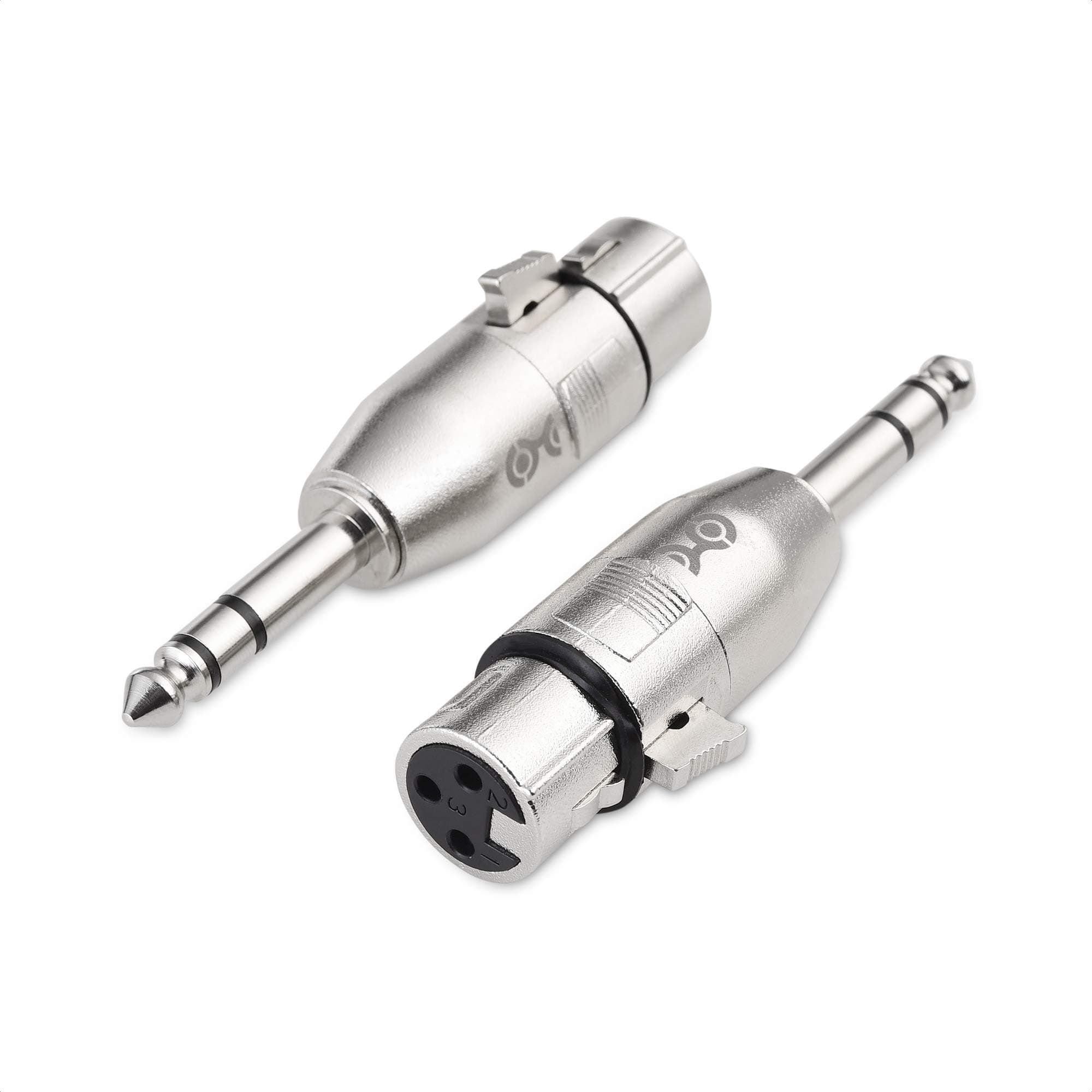 Cable Matters 2-Pack Jack to XLR Female Adapter, Jack to XLR Adapter, Male to Female Adapters