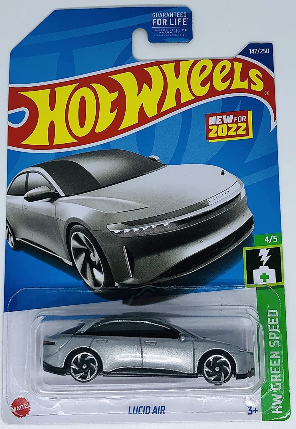 2022 - Lucid Air - HW Green Speed 4/5 [Silver] 147/250