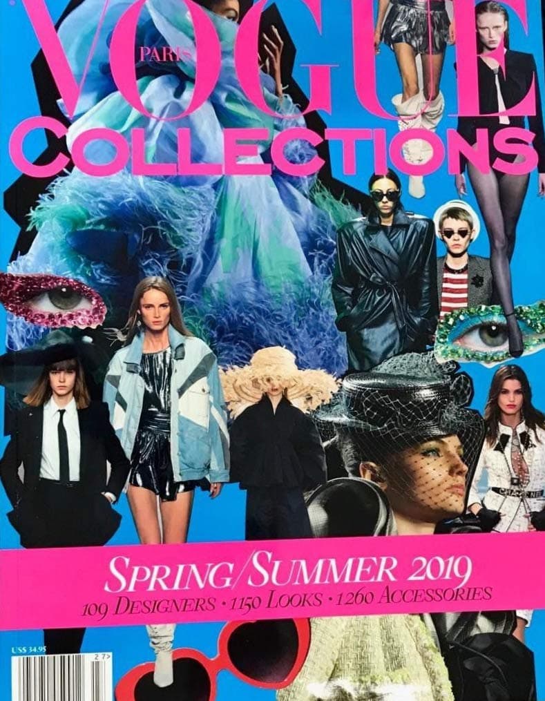 Vogue Paris Collections Magazine (Spring/Summer, 2019) 109 Designers, 1150 Looks, 1260 Accessories