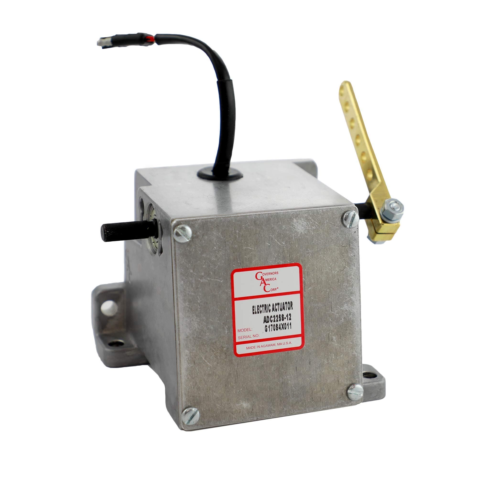 ADC225S |100% GAC Original ! (12 Volt) | Universal Electric Actuator | Designed to control engine speed with fast and precise response to transient load changes | Reliable and Easy to Operate