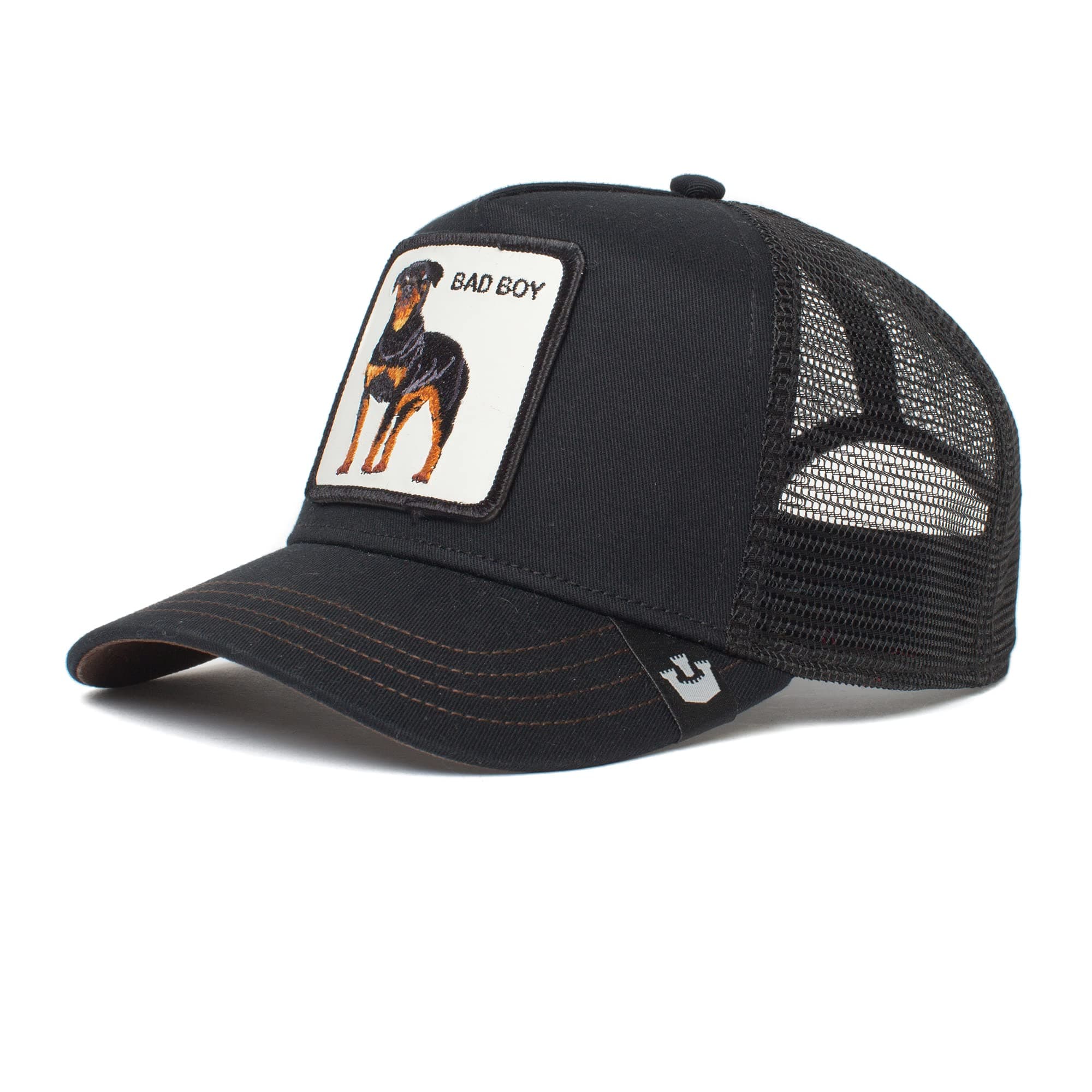 Goorin Bros. The Farm Unisex Original Adjustable Snapback Trucker Hat, Black (Baddest Boy)