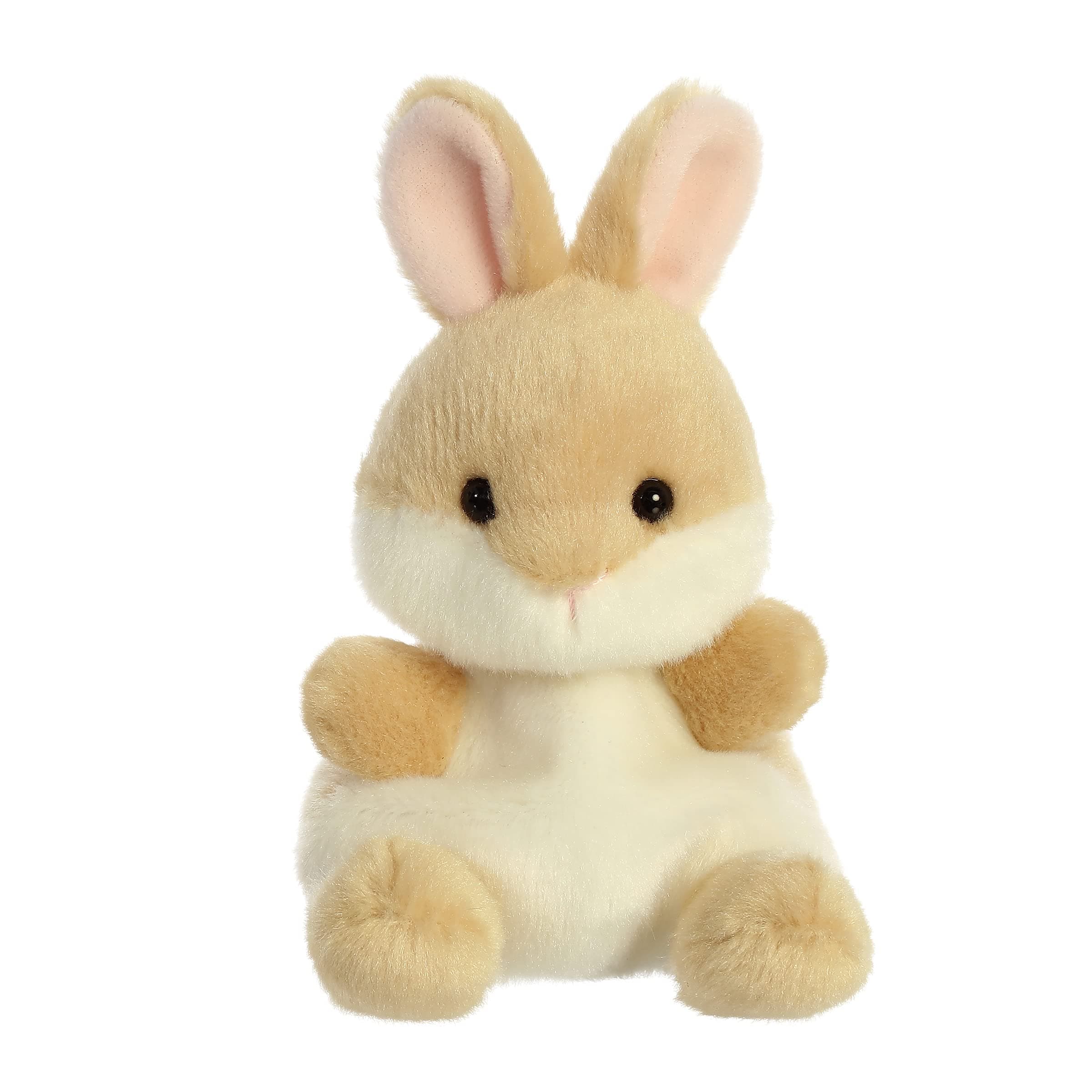 Adorable Palm Pals™ Ella Bunny™ Stuffed Animal - Pocket-Sized Play - Collectable Fun - Brown 5 Inches