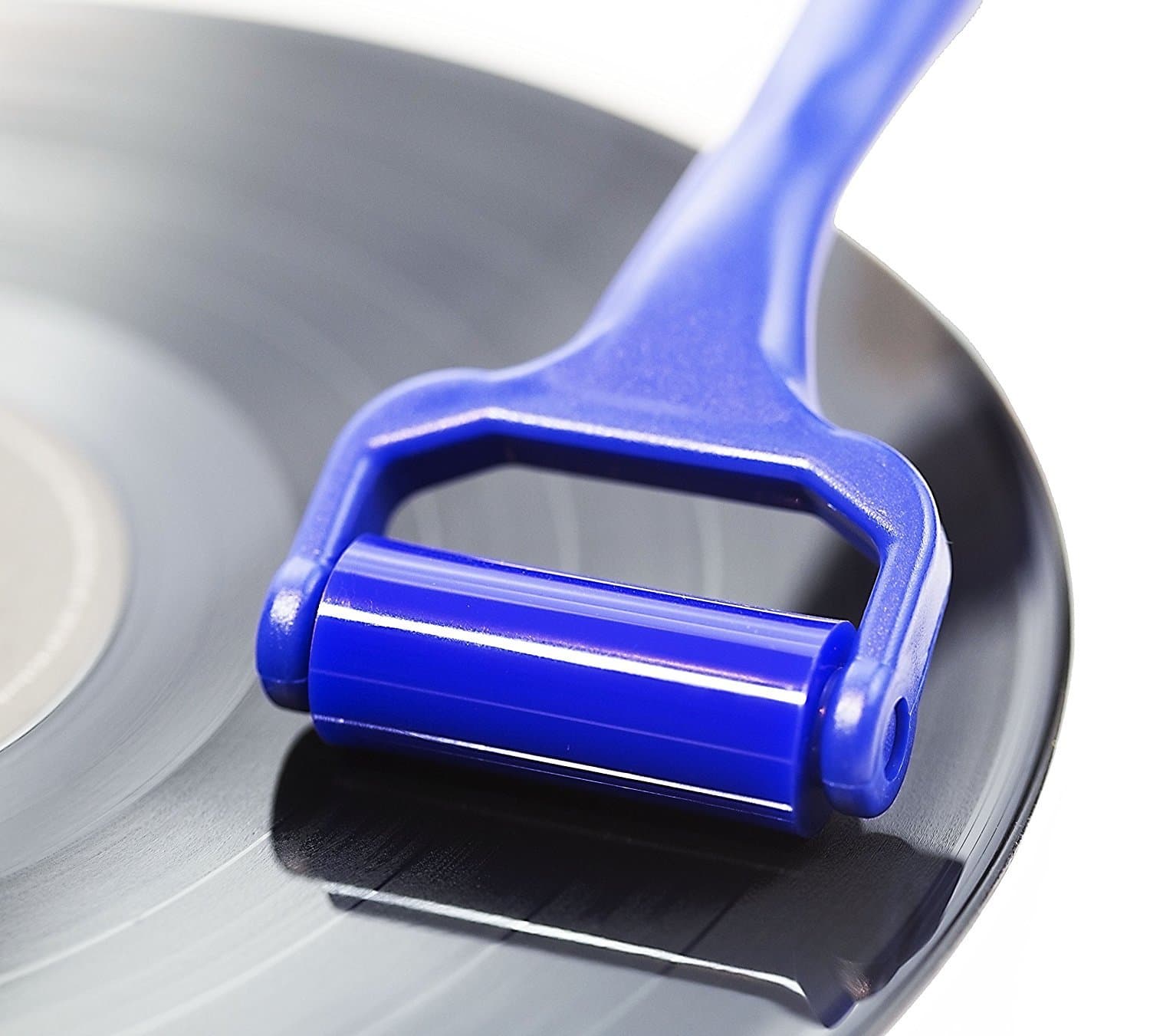 Quick Clean Record Roller - The Ultimate Record Cleaner | No Cleaning Kits Required - The Most Simple Way to Clean Your Vinyl, Spot Clean Your LPs in Seconds