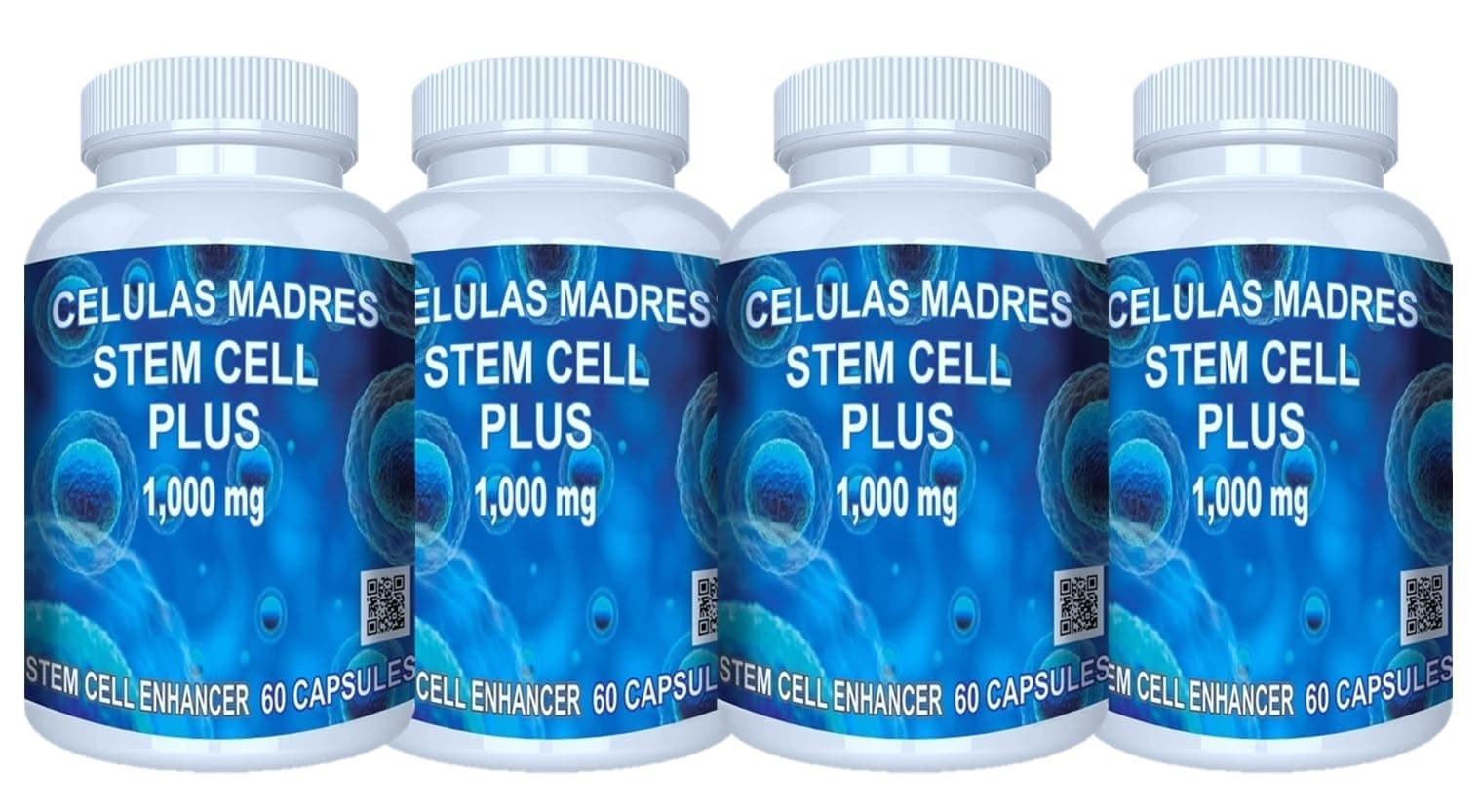 VITAMISAN 4 Celulas Madres Stemcells AFA Blue Green Algae Anti-Aging 240 Capsules