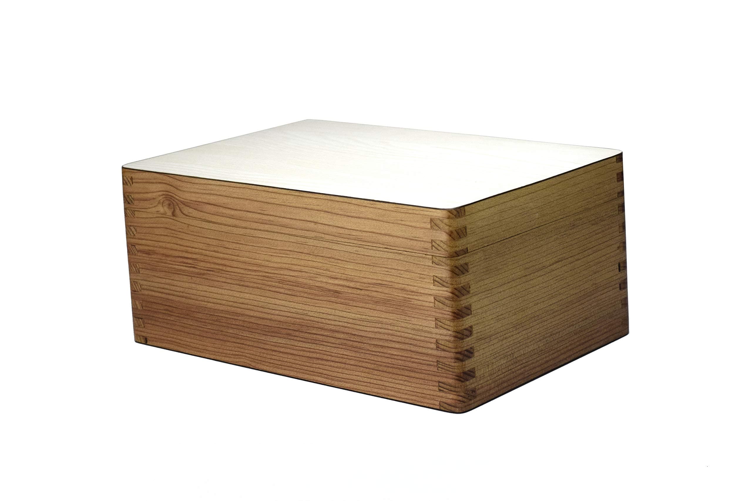 ROOGU Elegant Wooden Chess Pieces Box Storage Felt Inside Handmade in India