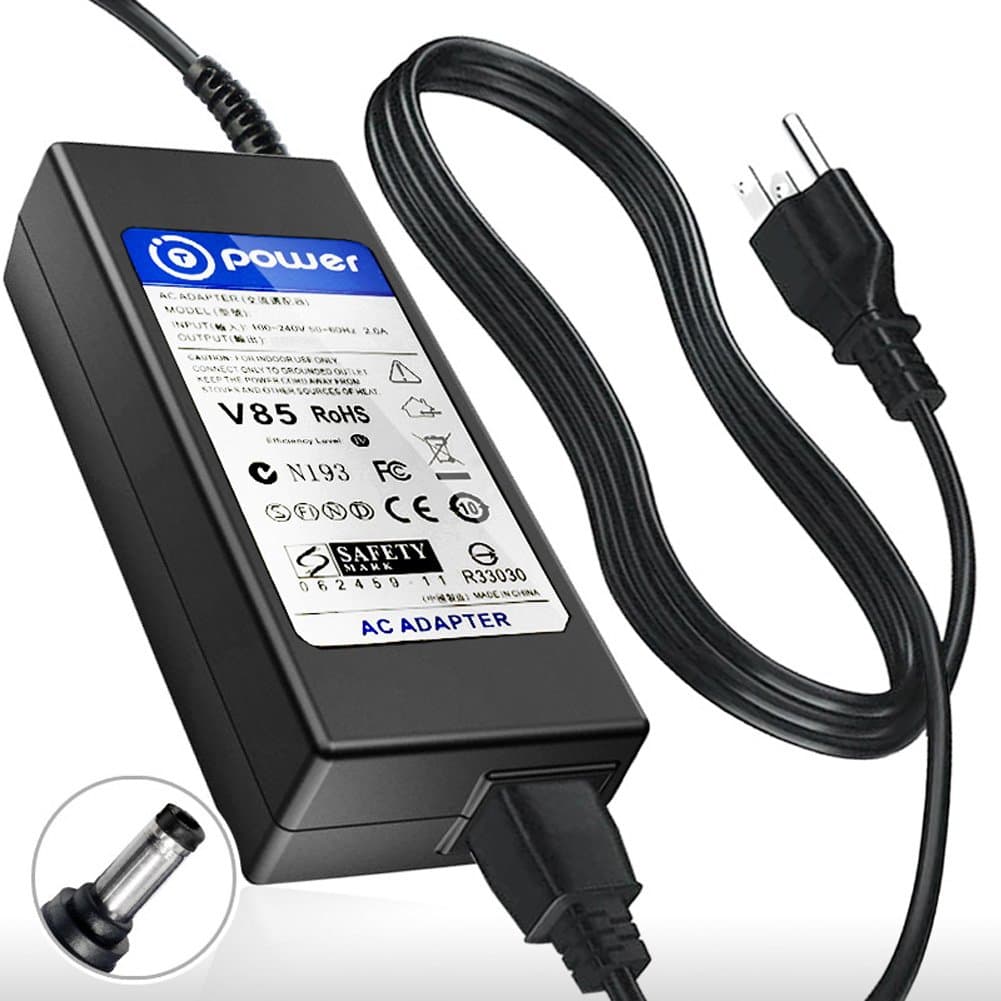 T POWER19V Charger for Zotac Zbox SD-ID12 Plus ZBOX-IQ01 CI320 Nano SD-ID13 ZBOX-ID41-U HD-ID11 ZBOX-ID81-U AD10 AD12 ID61 ID64 Ac Dc Adapter Power Supply Cord