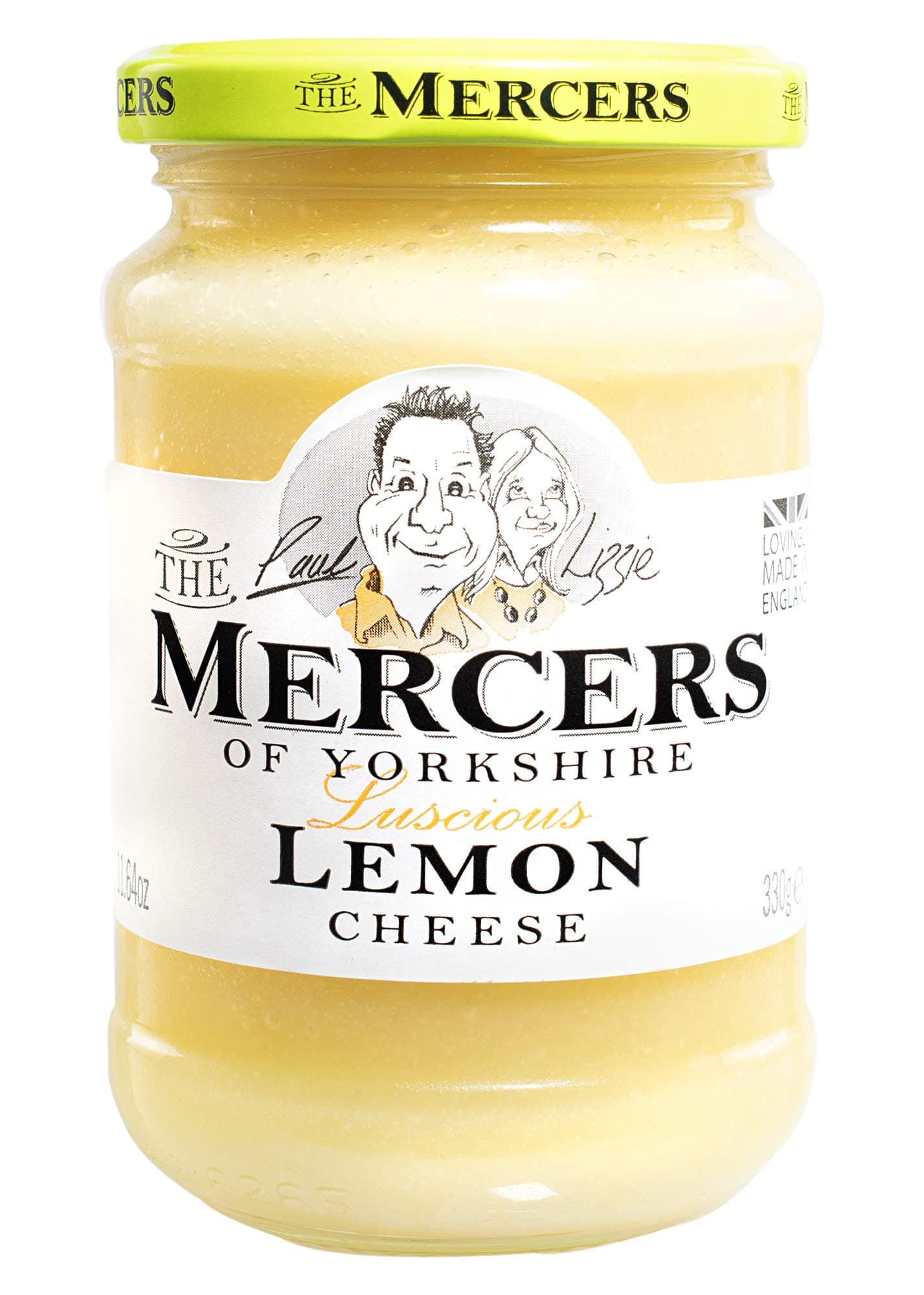 Mercers Lemon Cheese 330 g (Pack of 3)