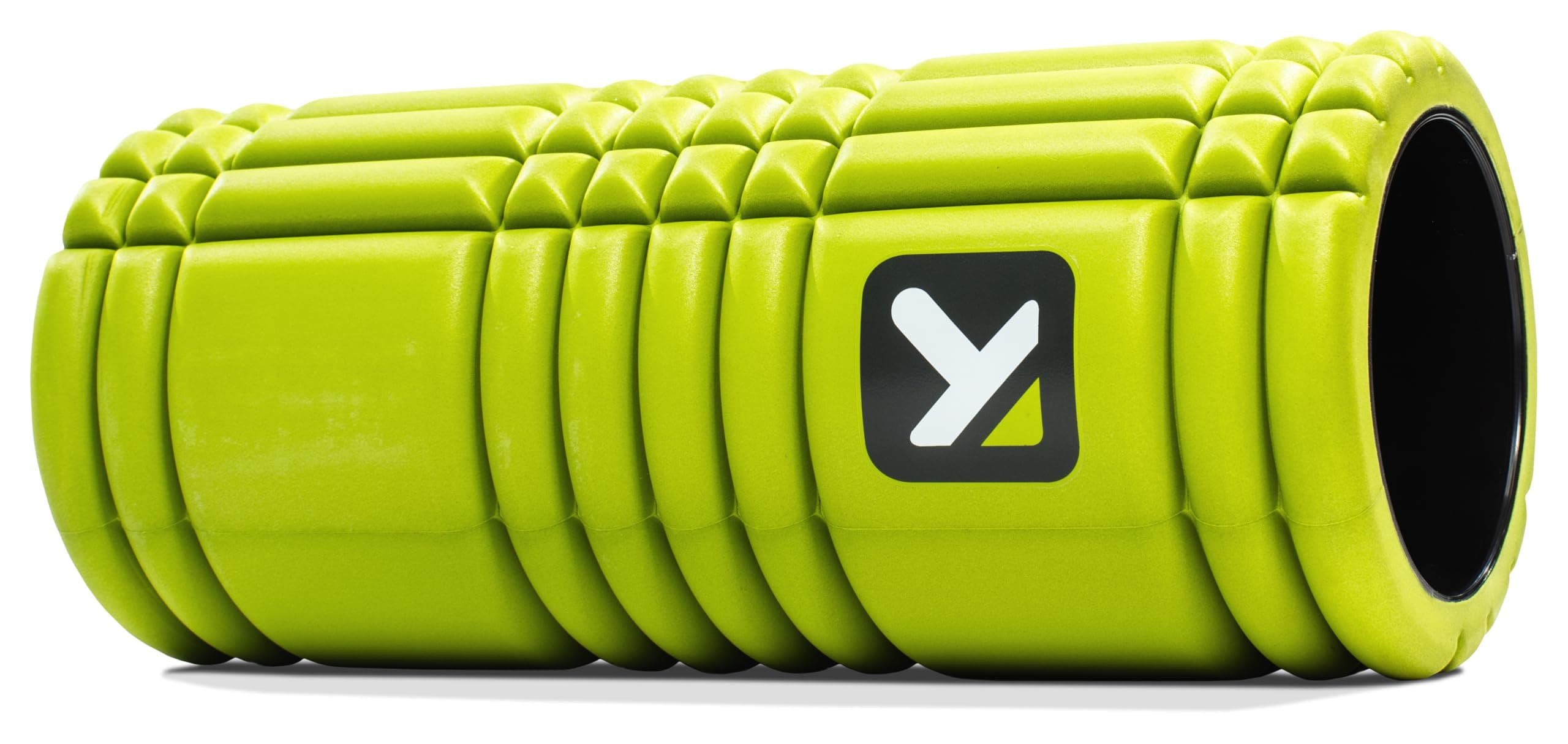 TriggerPoint GRID Foam Roller for Exercise, Deep Tissue Massage and Muscle Recovery, Original (13-Inch), Lime