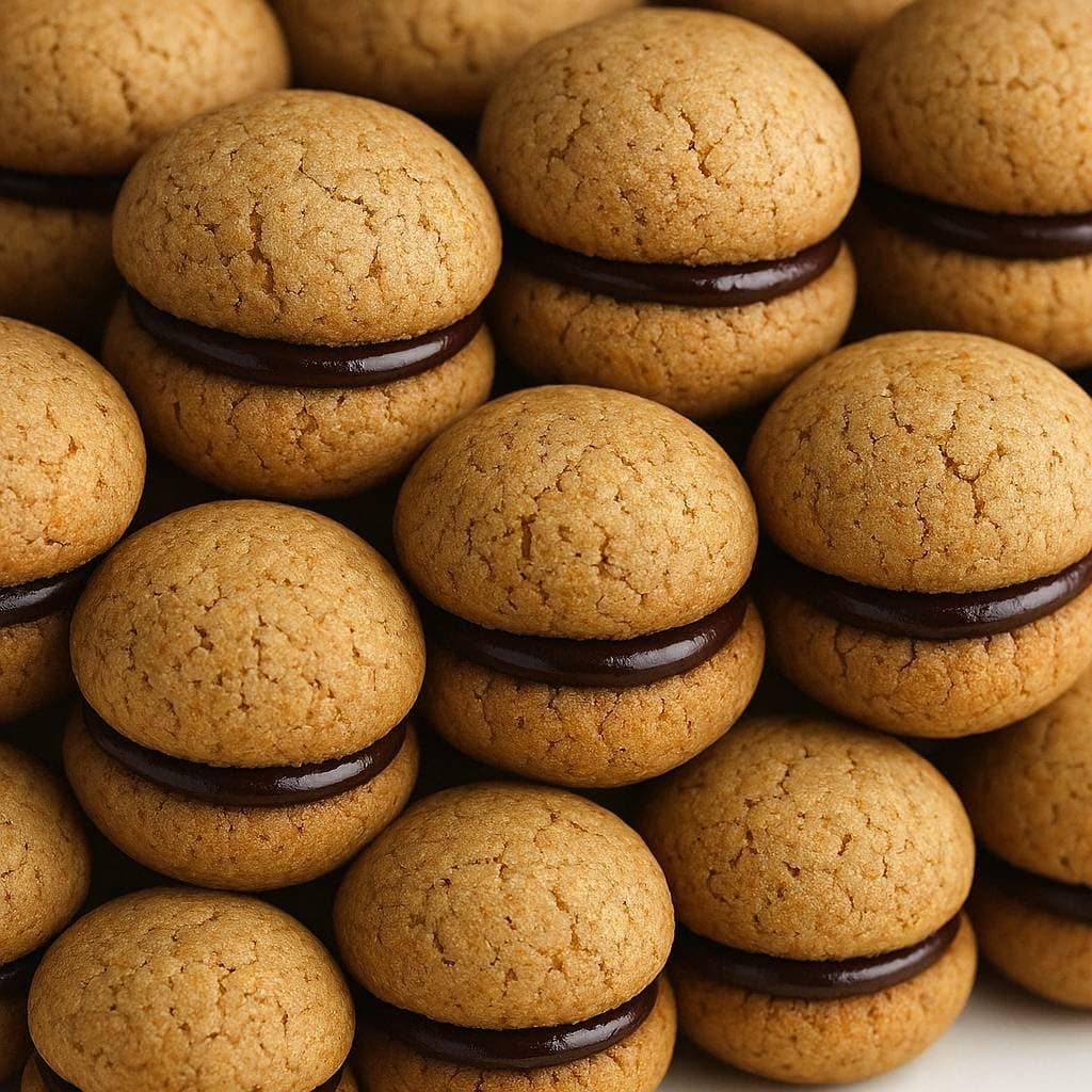 Andy Anand Sugar Free Deliciously Italian Authentic Baci Di Dama Cookies (Lady’s Kisses), Gluten Free, Made In Italy By World Famous La Pasticceria, Sicily. Flown Fresh By Air From Italy 20 Pcs Gift