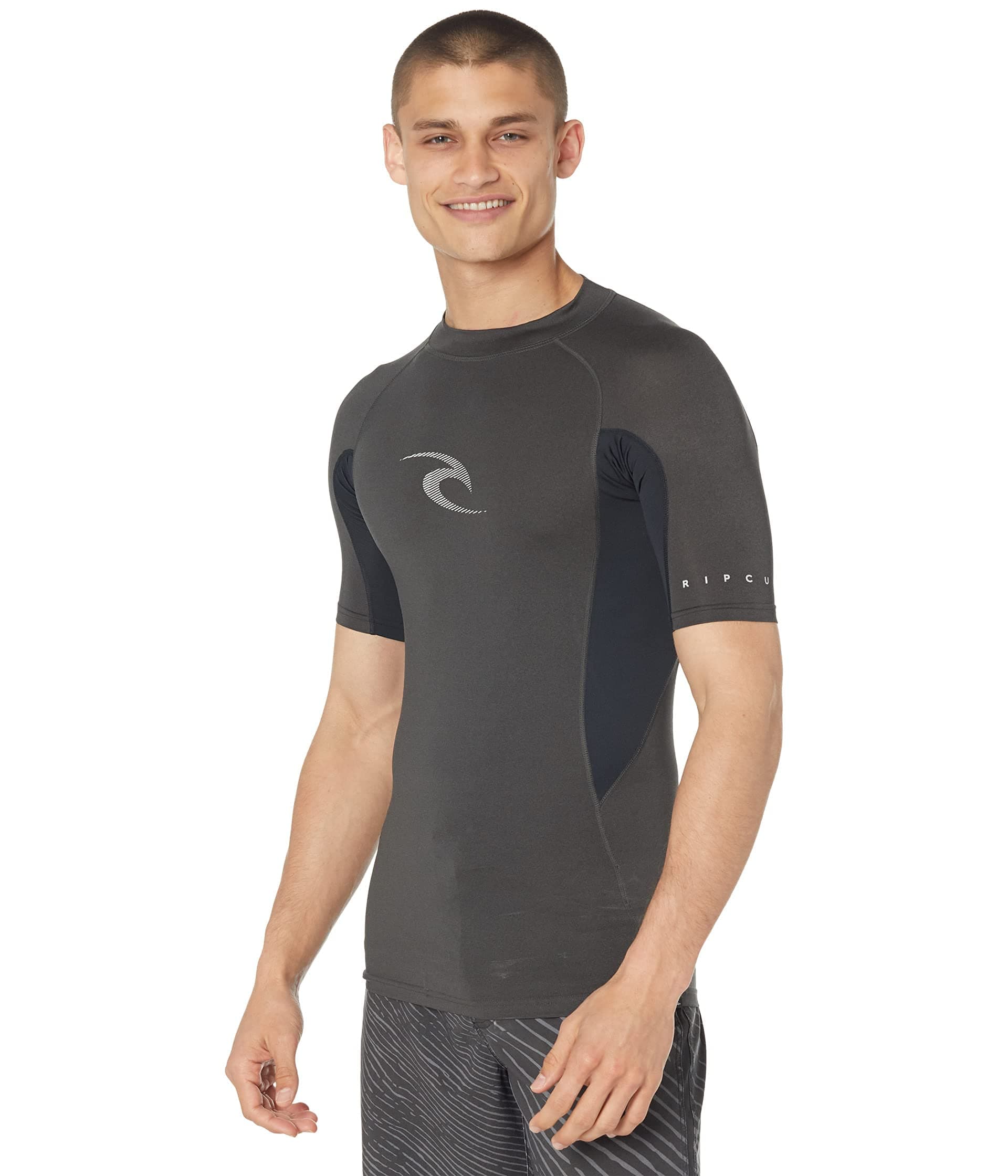 Rip Curl Waves Performance Short Sleeve UV Rashguard