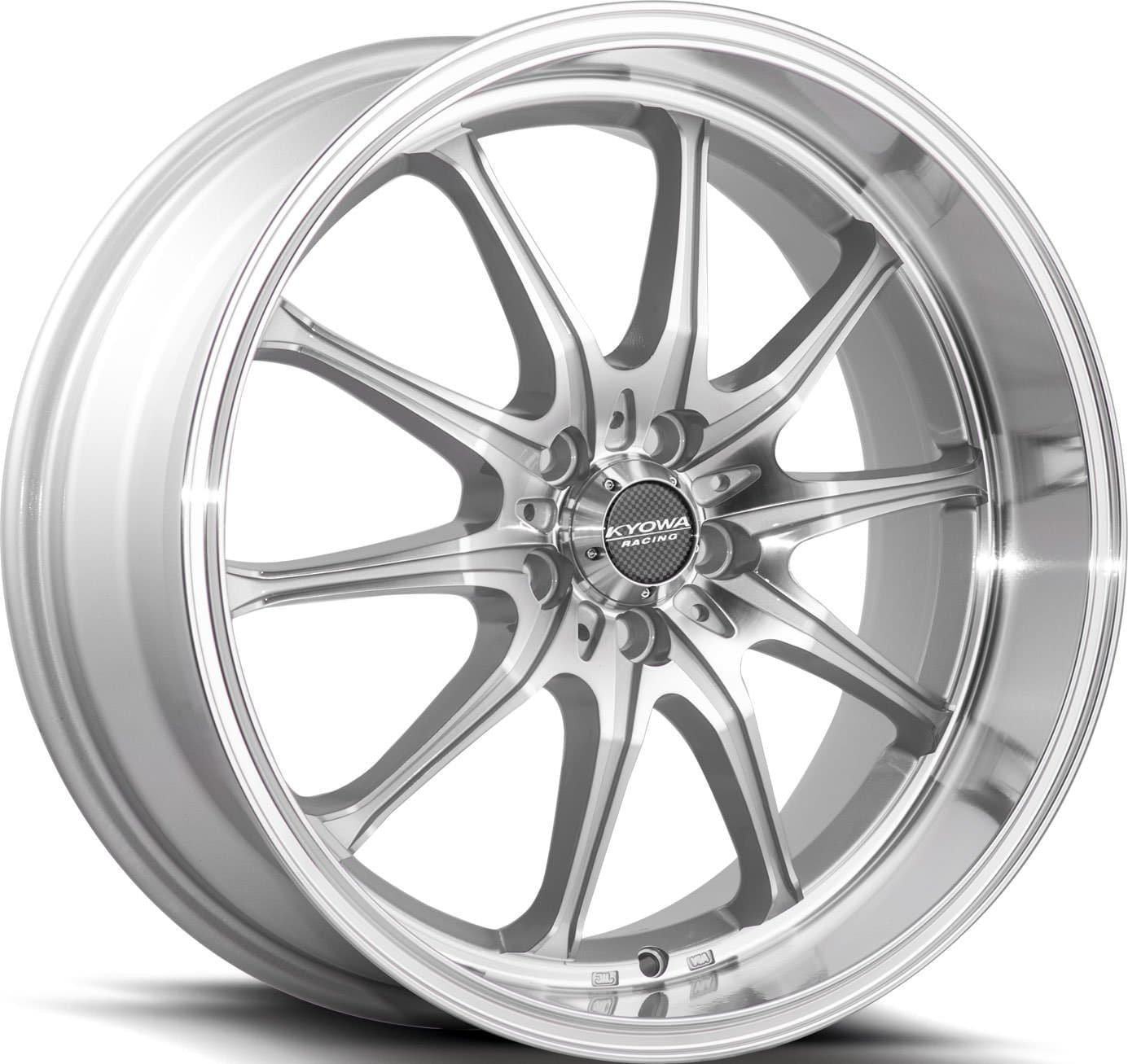 656 Trek 10 Silver Machined Wheel with Painted Finish (17x7.5"/5x100mm)