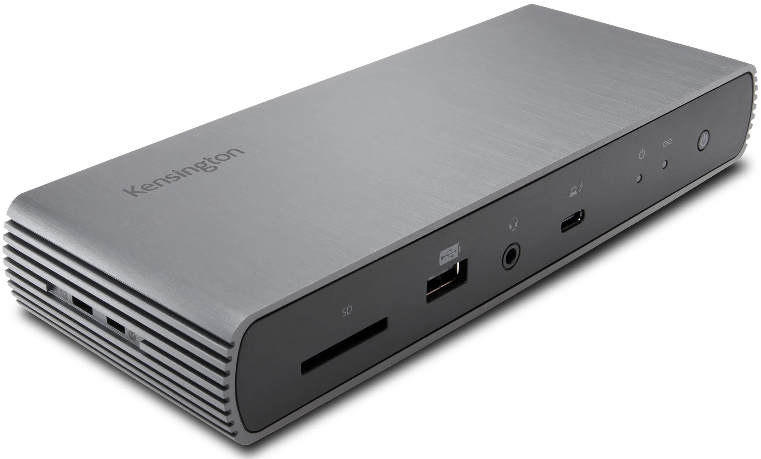 Kensington SD5700T Thunderbolt 4 Docking Station, Dual 4K, 90W PD - Window and Mac OS (K35175NA) Grey