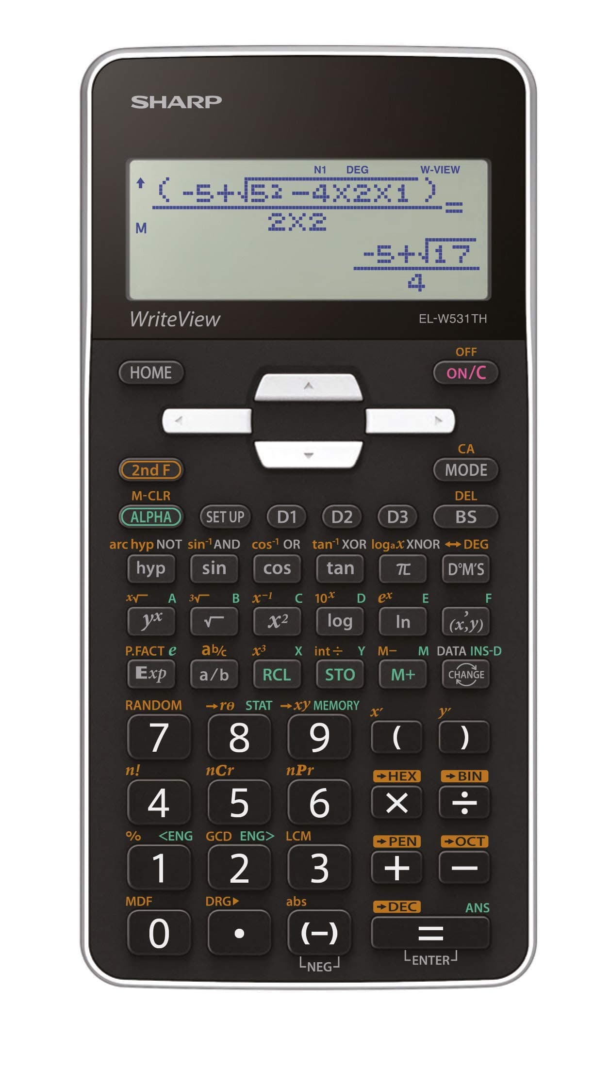 SH-ELW531THWH Scientific Calculator