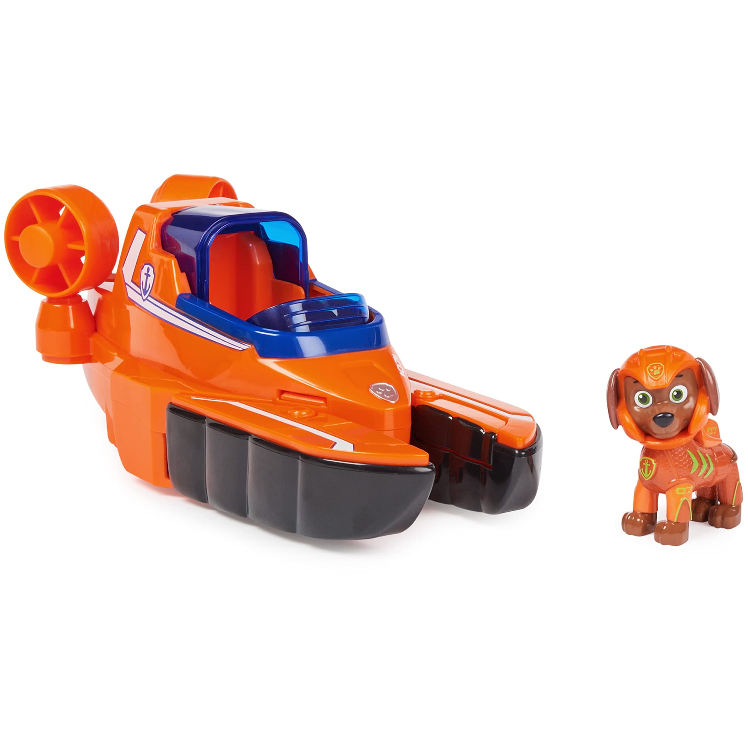 Paw Patrol Aqua Pups Zuma Transforming Lobster Vehicle with Collectible Action Figure, Kids Toys for Ages 3 and up