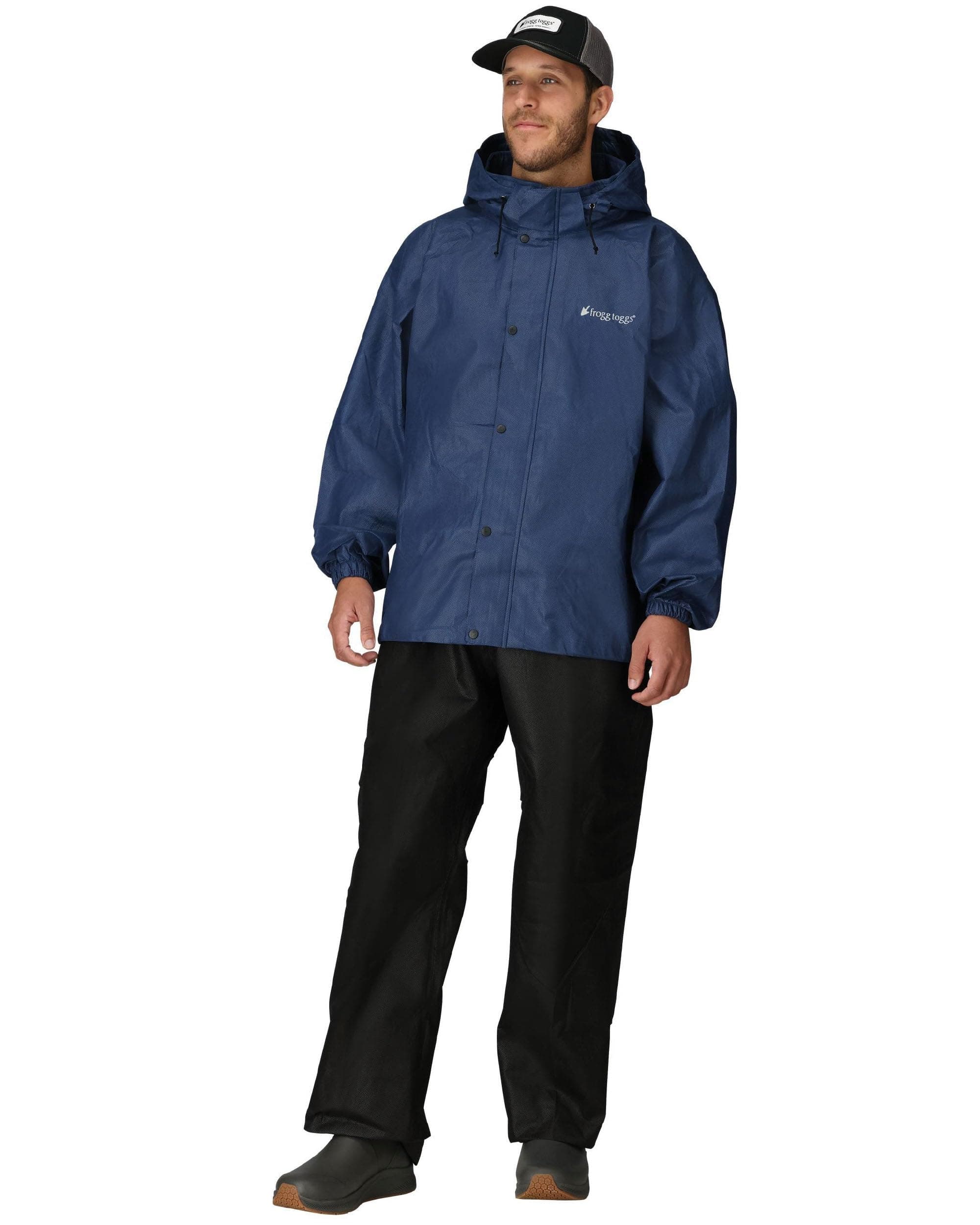 Men's Classic All-Sport 3-Layer Waterproof Breathable Rain Suit