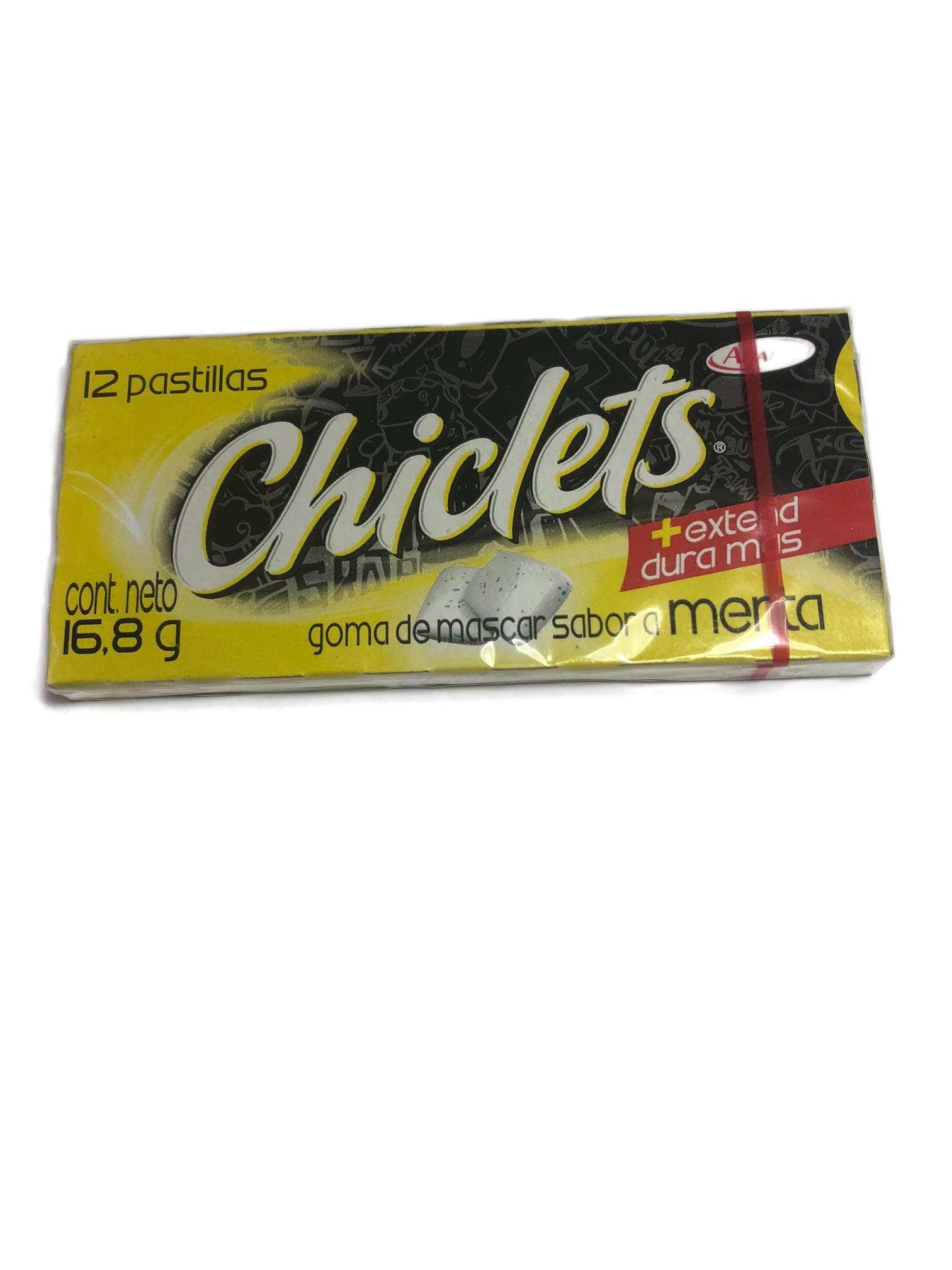 Chiclets 20 pack of Gum by Adams Mexican Version