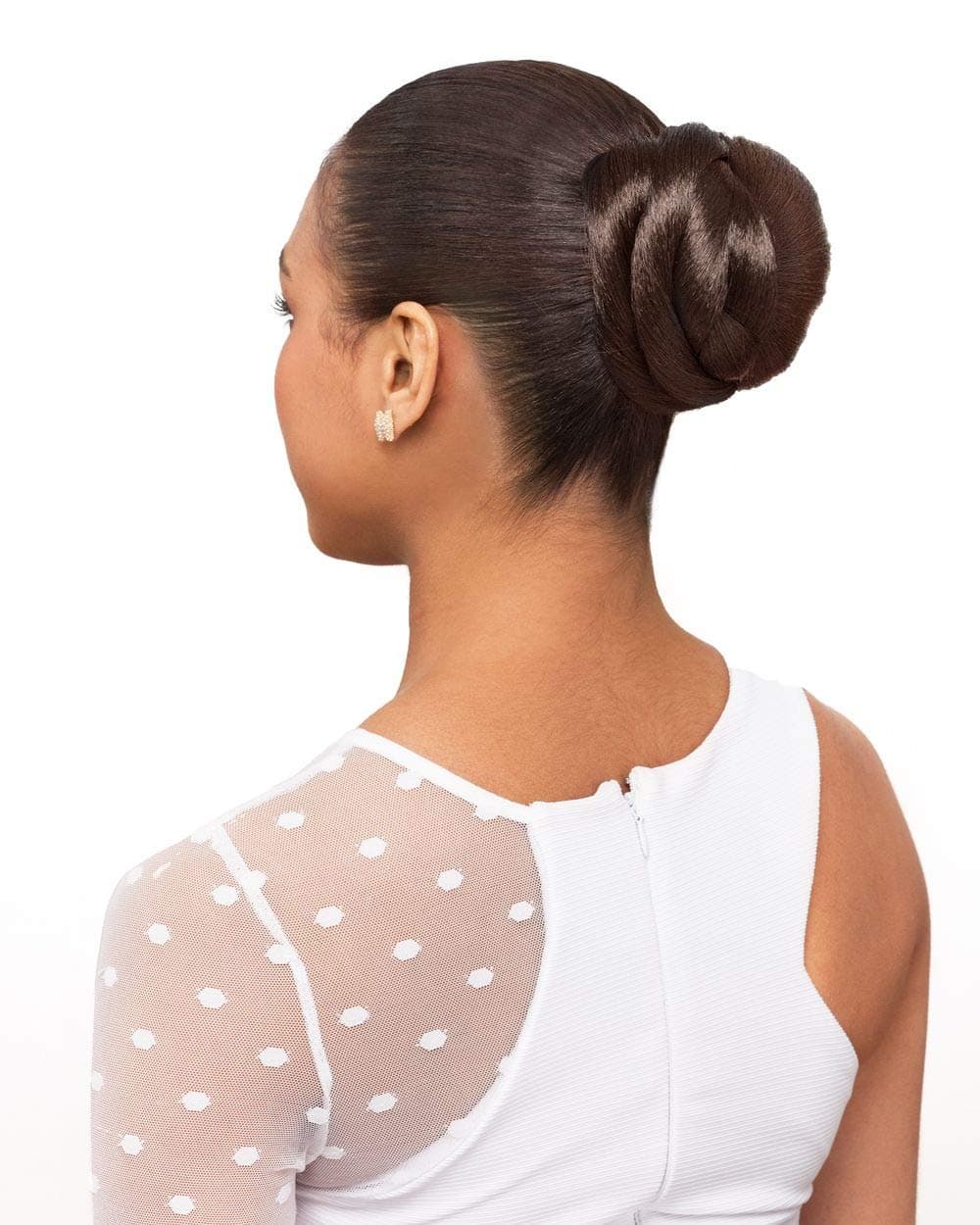 FRENCH_DOME_M (Foxy Lady) - Synthetic Dome in OFF BLACK by Foxy Lady