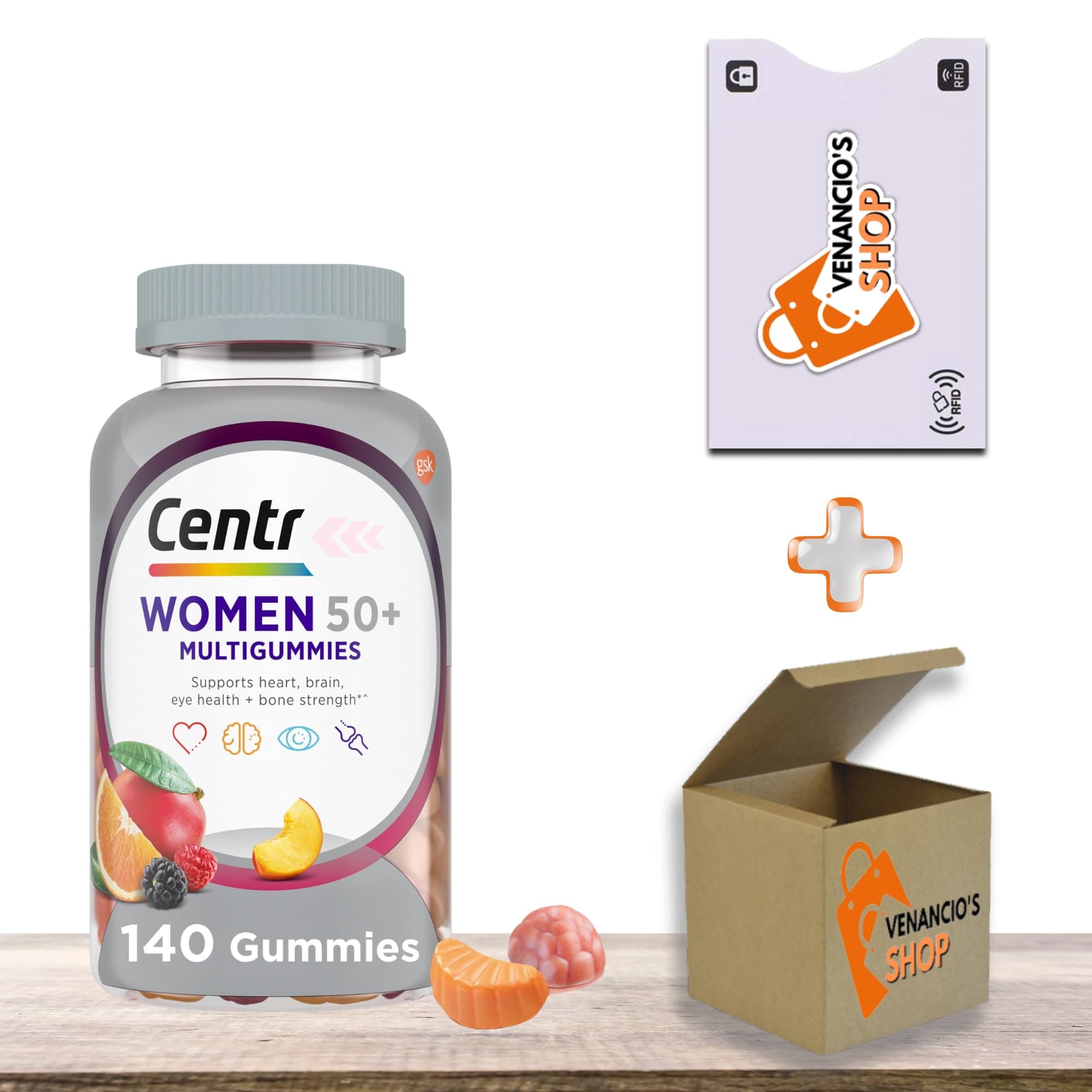 Womens Multivitamin Multigummies 50 Plus, Supplement Gummies, Assorted Fruit, 140 Count | Women 50+ (Pack of 1)