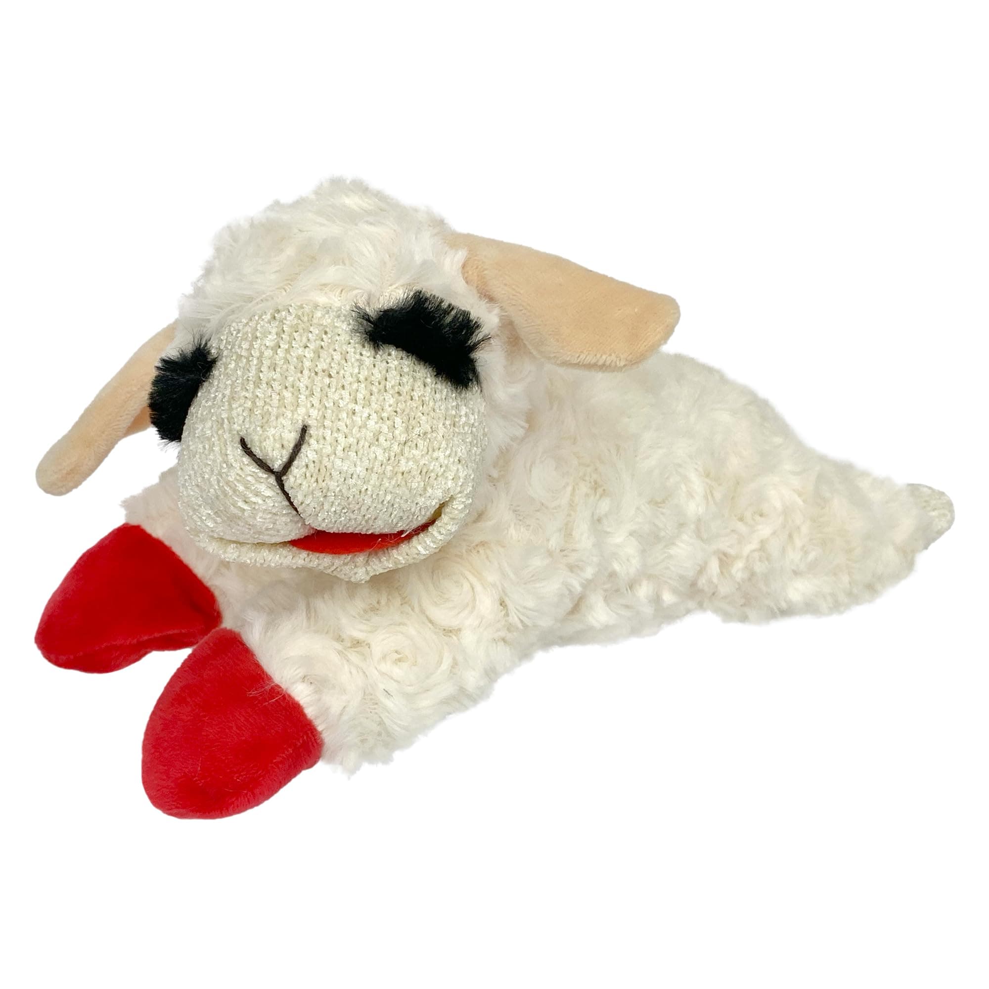 Multipet Lamb Chop Plush Dog Toy