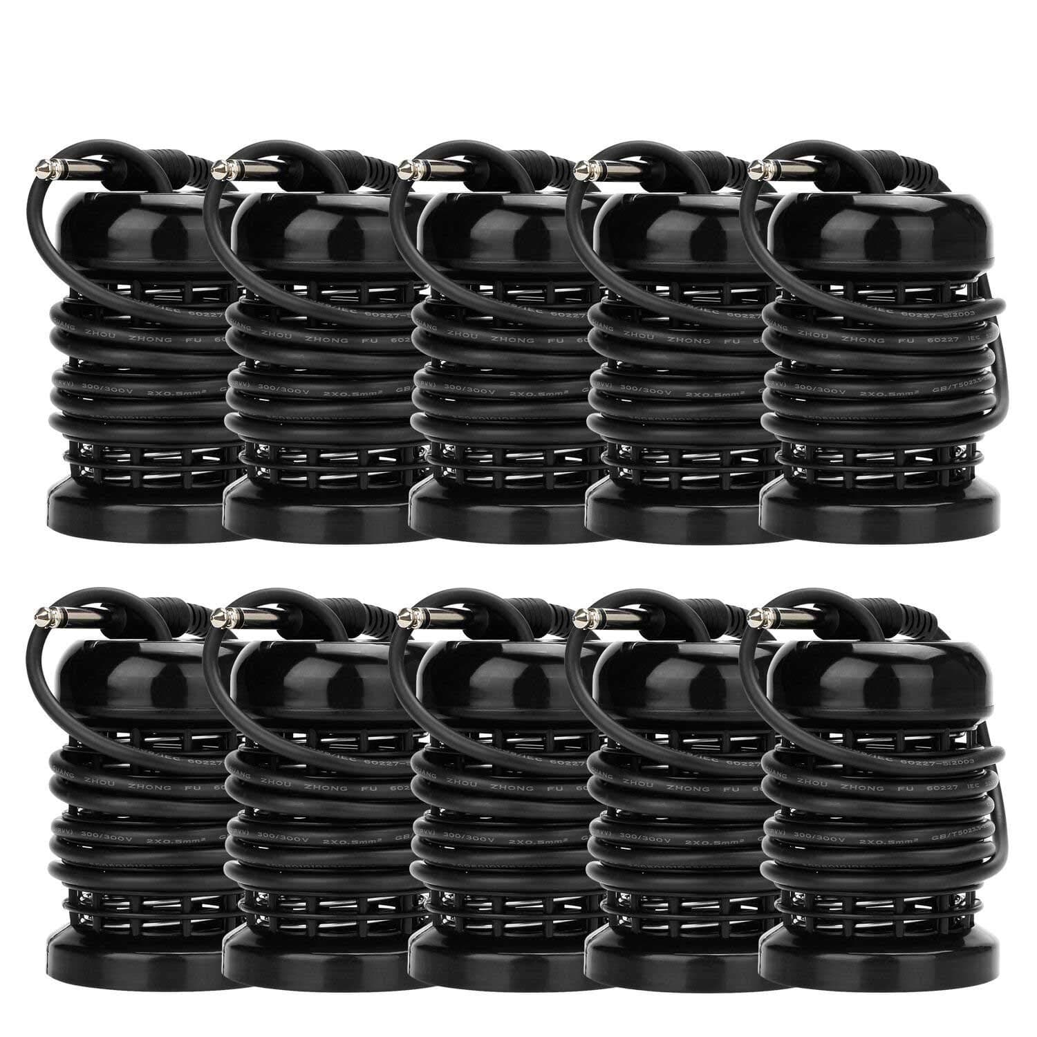 HealcityIonic Arrays for Detox Foot Spa Bath Machine System, Pack of 10, Black
