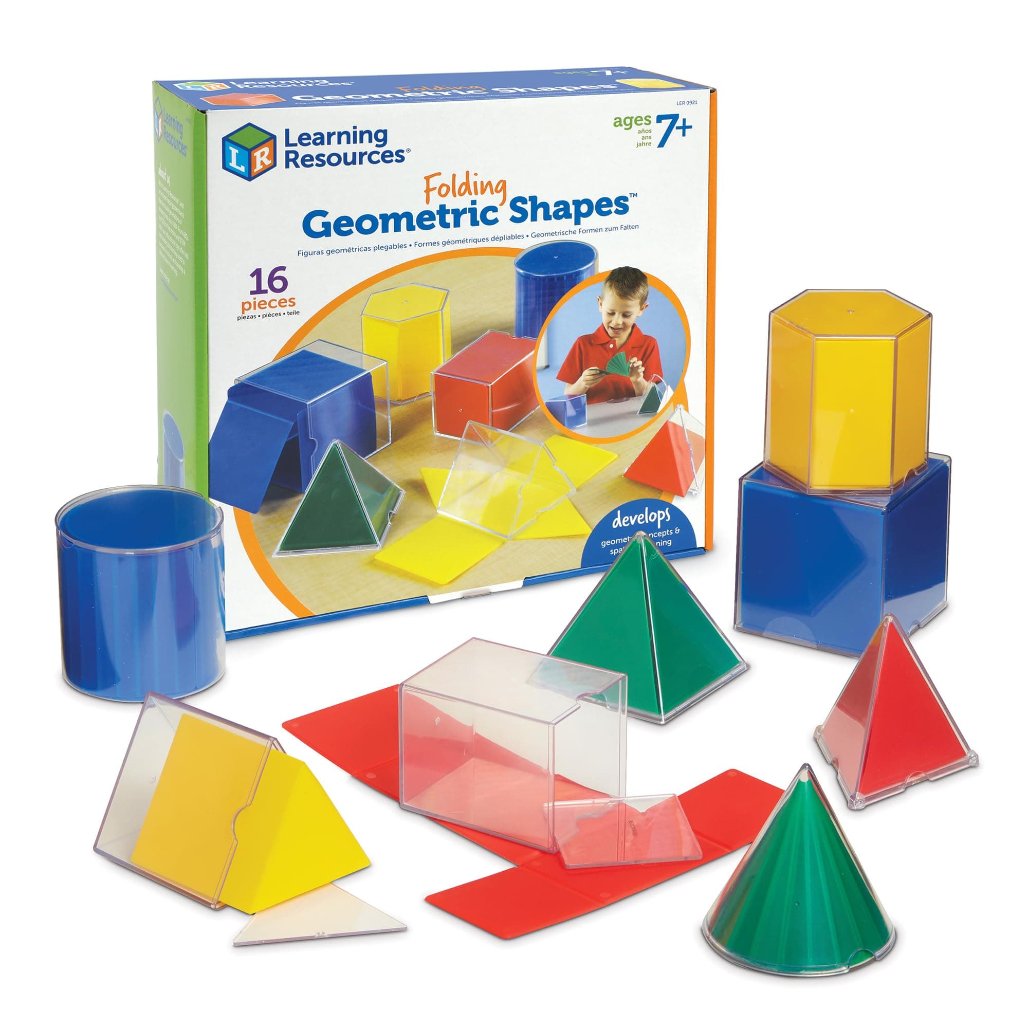 LEARNING RESOURCES FOLDING GEOMETRIC SHAPES